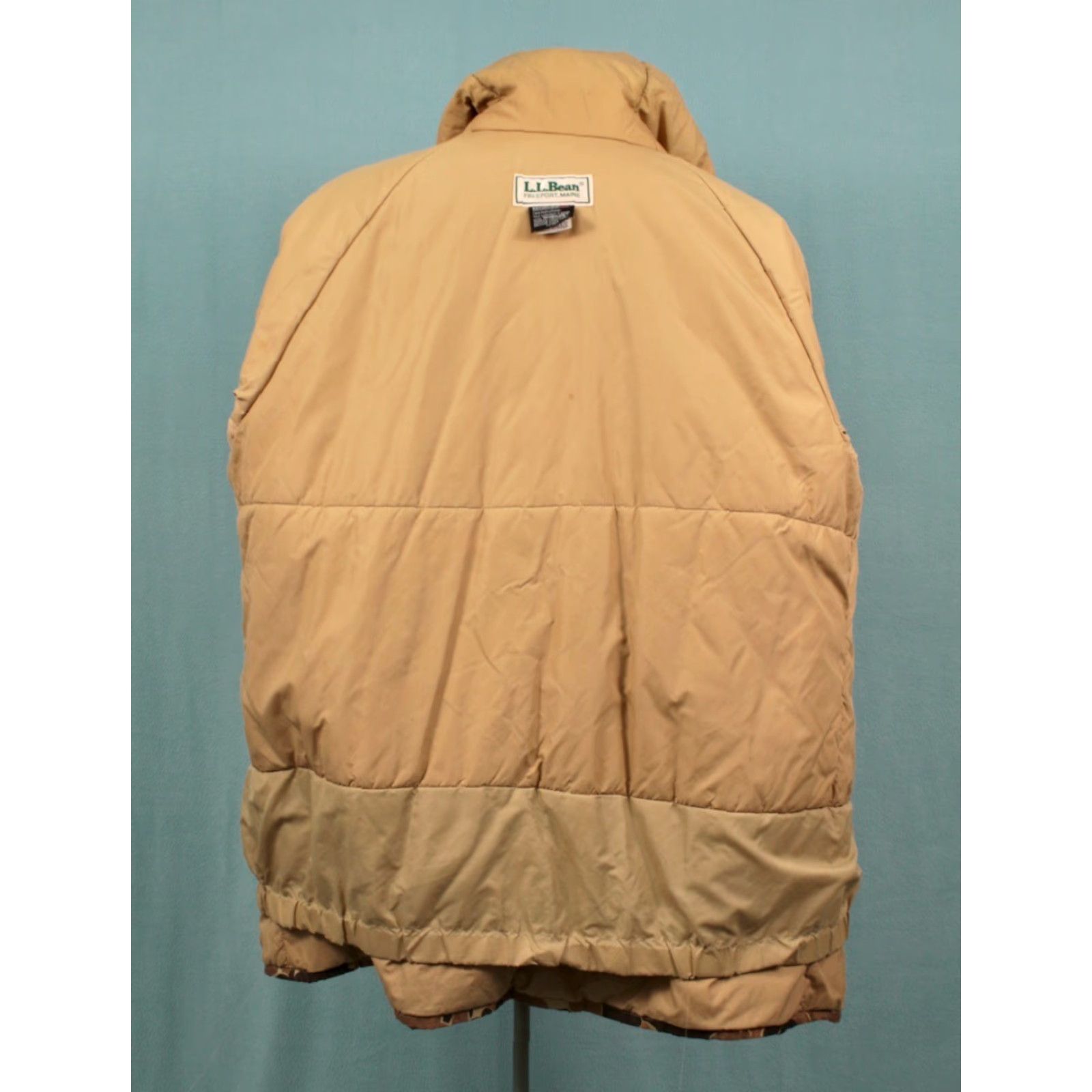 Hunter VINTAGE LL Bean Duck Hunter Camo Parka Coat Mens XL 1980s Brown Nylon 80s Parka Mens Size XL Parka Coat Size US XL / EU 56 / 4 - 6 Thumbnail