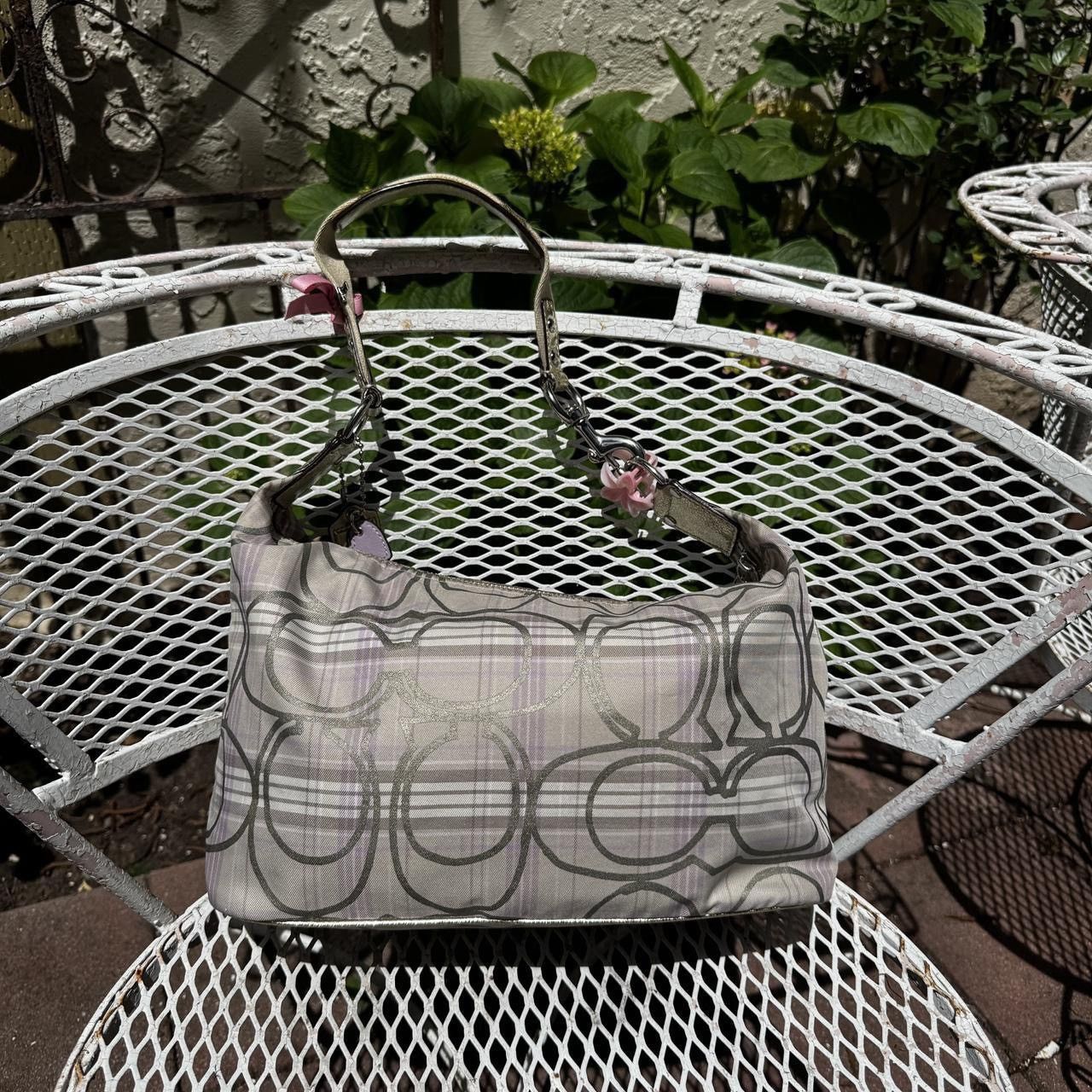 Coach Y2K Plaid Monogramed Coach Bag Size ONE SIZE - 2 Thumbnail
