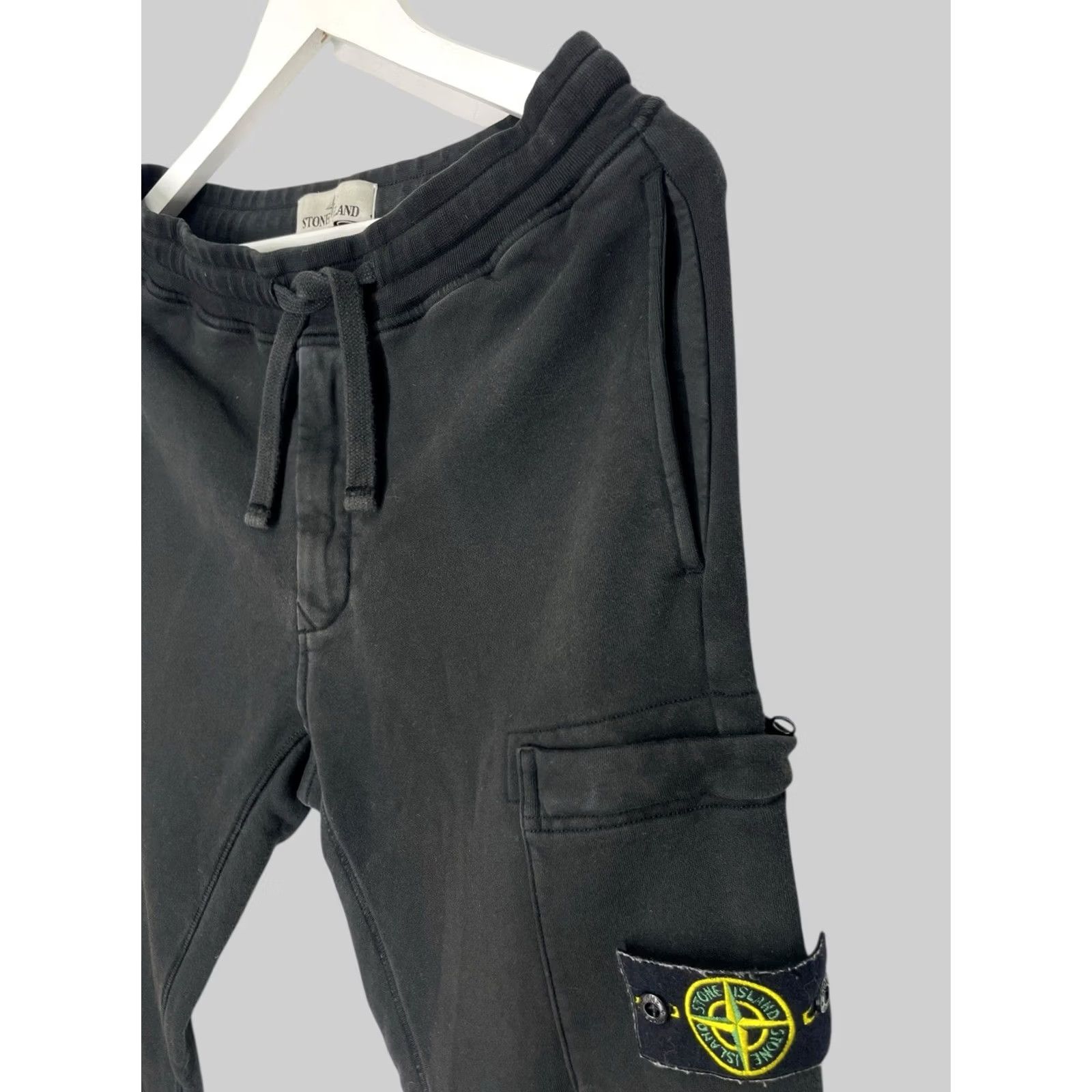 Stone Island Stone Island Sweatpants Pants Men S Black Cotton Joggers Activewear Size S Size US 29 - 5 Thumbnail