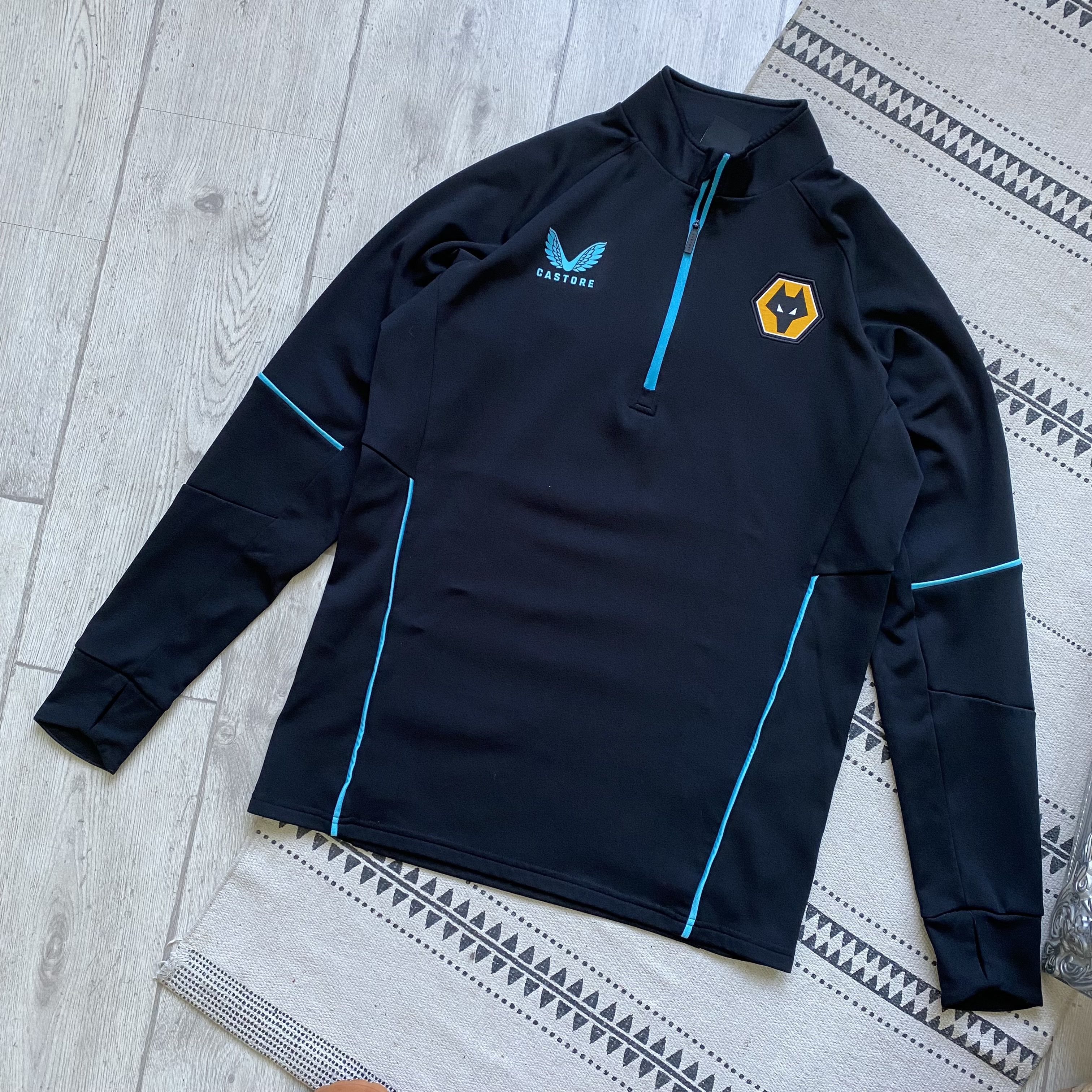 Adidas ⚽️ Blockore Wolverhampton jersey longsleeve wolves Drill Size US M / EU 48-50 / 2 - 4 Thumbnail