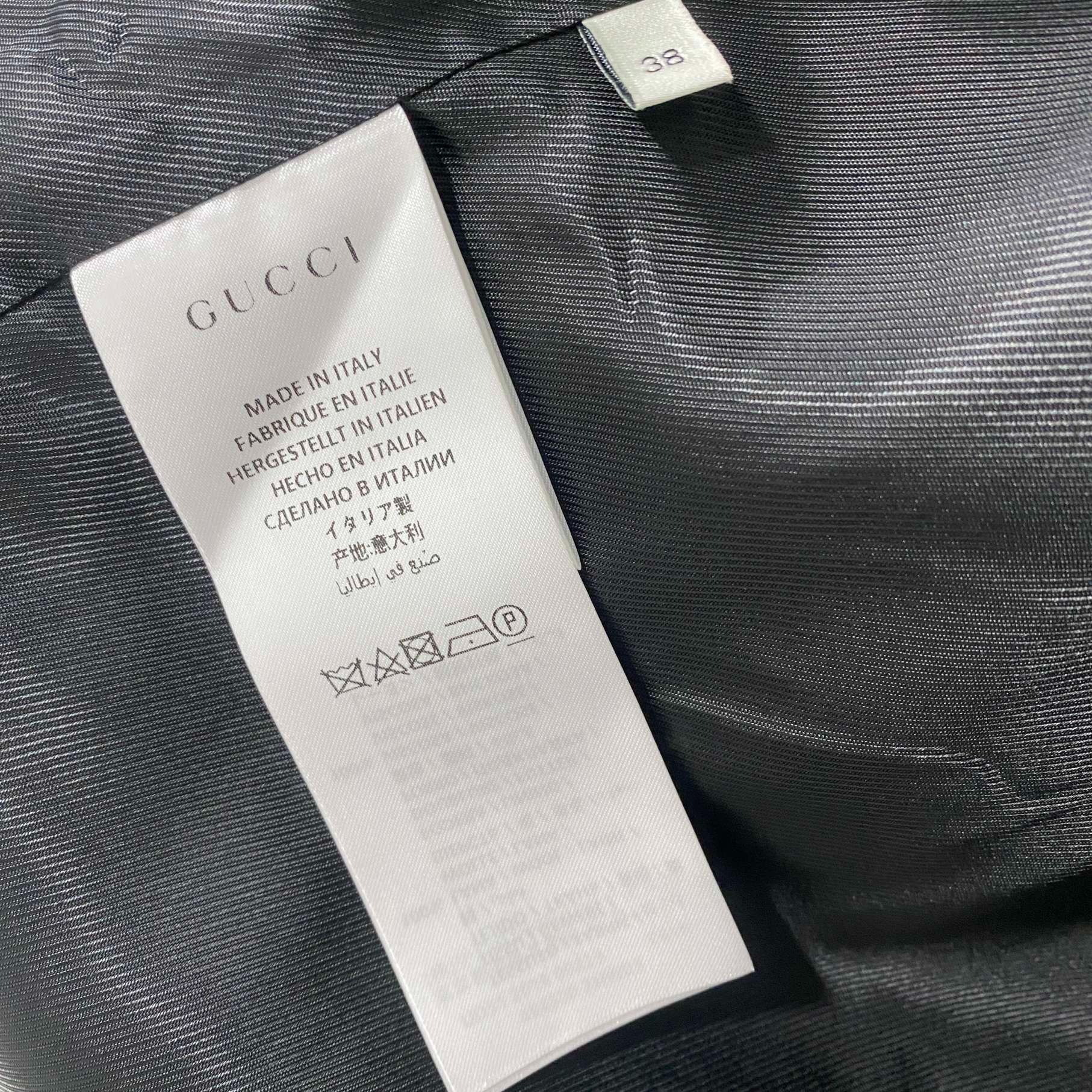 Gucci Gucci's back belt makes an old metal coat 2501-Nextarrow Size XS / US 0-2 / IT 36-38 - 5 Thumbnail