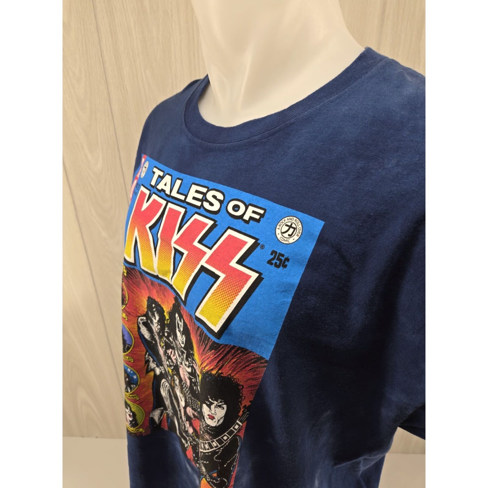 Liquid Blue Kiss T-Shirt Comic Book 2019 Mens 2XL Liquid Blue Tie Dye Retro Rock Band Shirt Short Sleeve Crew Neck Size US XXL / EU 58 / 5 - 5 Thumbnail