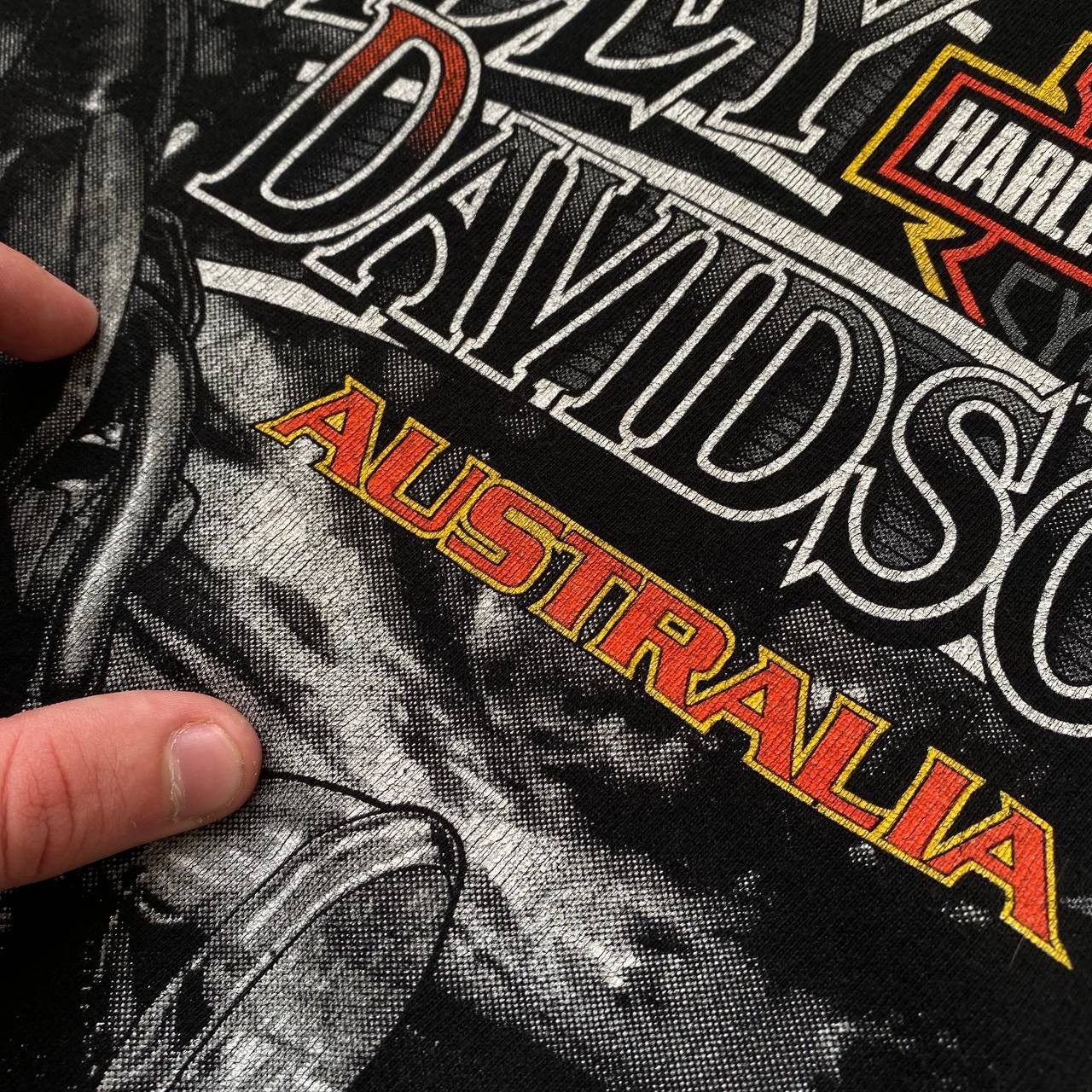Vintage Vintage 1996 big logo Harley Davidson Australia no worries Size US L / EU 52-54 / 3 - 5 Thumbnail