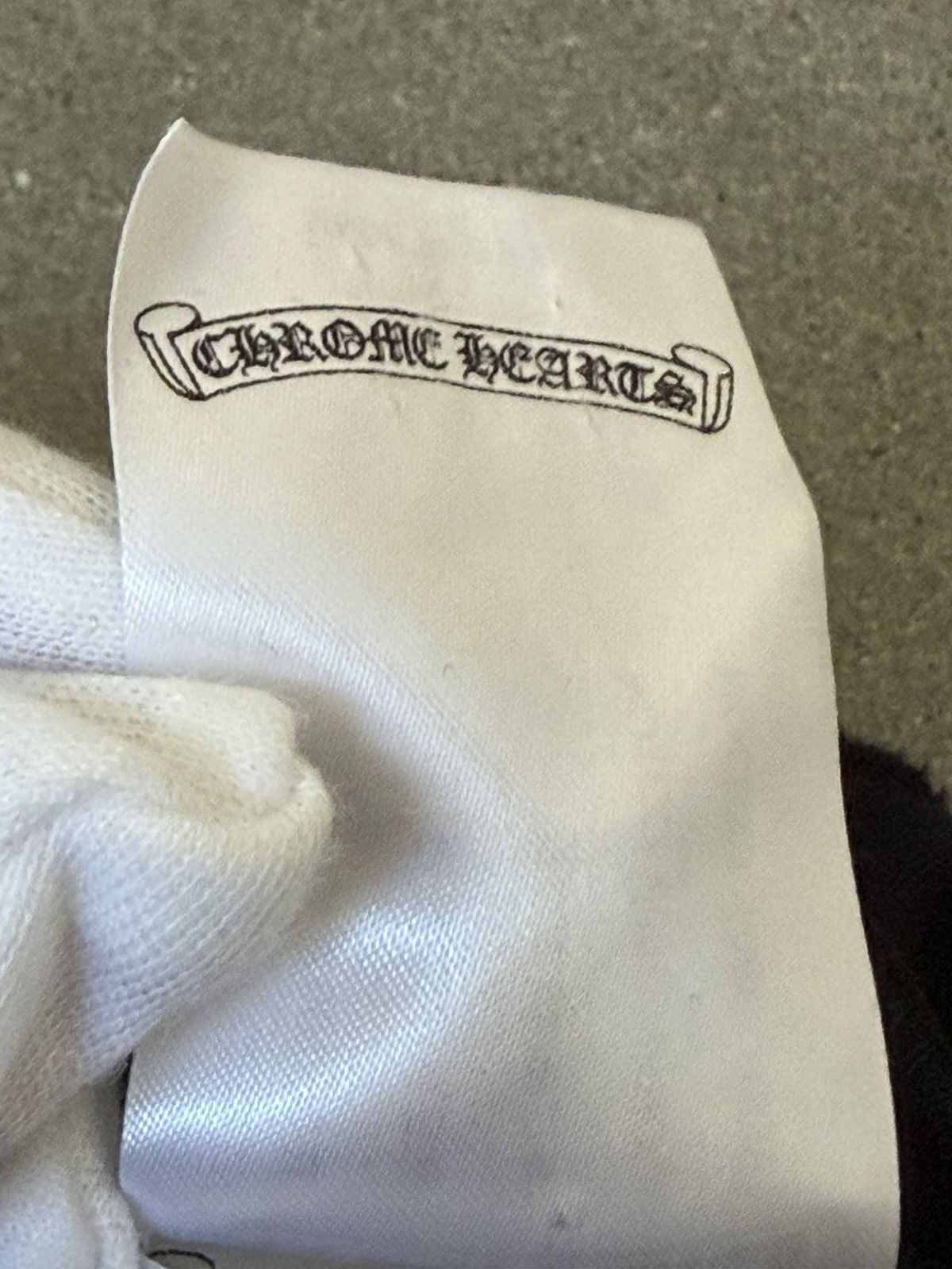 Chrome Hearts RARE! Chrome Hearts Script Logo Short Sleeve Tee Size US M / EU 48-50 / 2 - 8 Thumbnail
