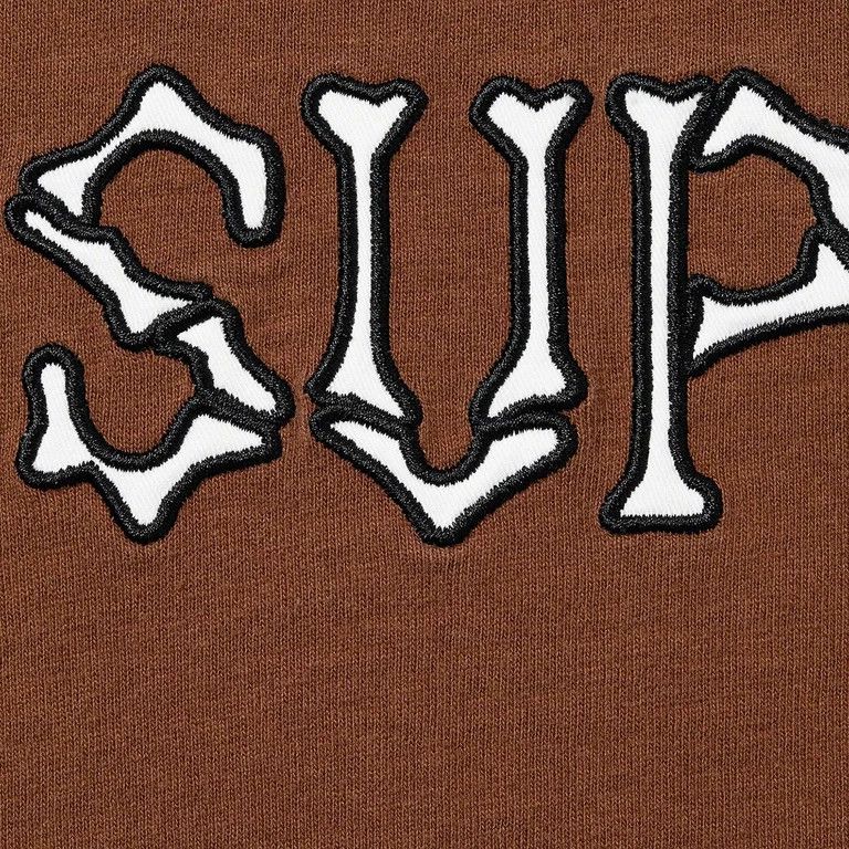 Supreme Supreme Bones Short-Sleeve Top 'Brown' Size US XXL / EU 58 / 5 - 2 Thumbnail