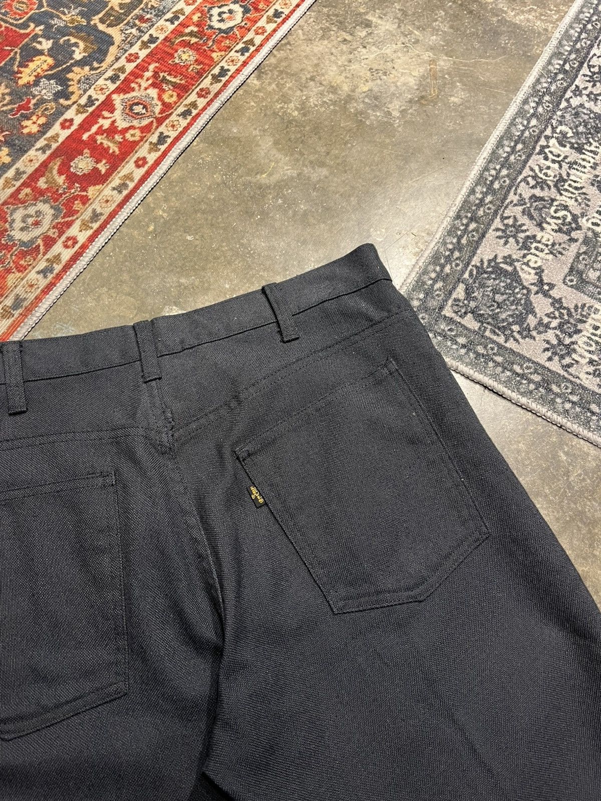 Levi's Vintage 70s Levi’s Sta-Prest Big E Gold Tag Talon Zip Size US 34 / EU 50 - 7 Thumbnail