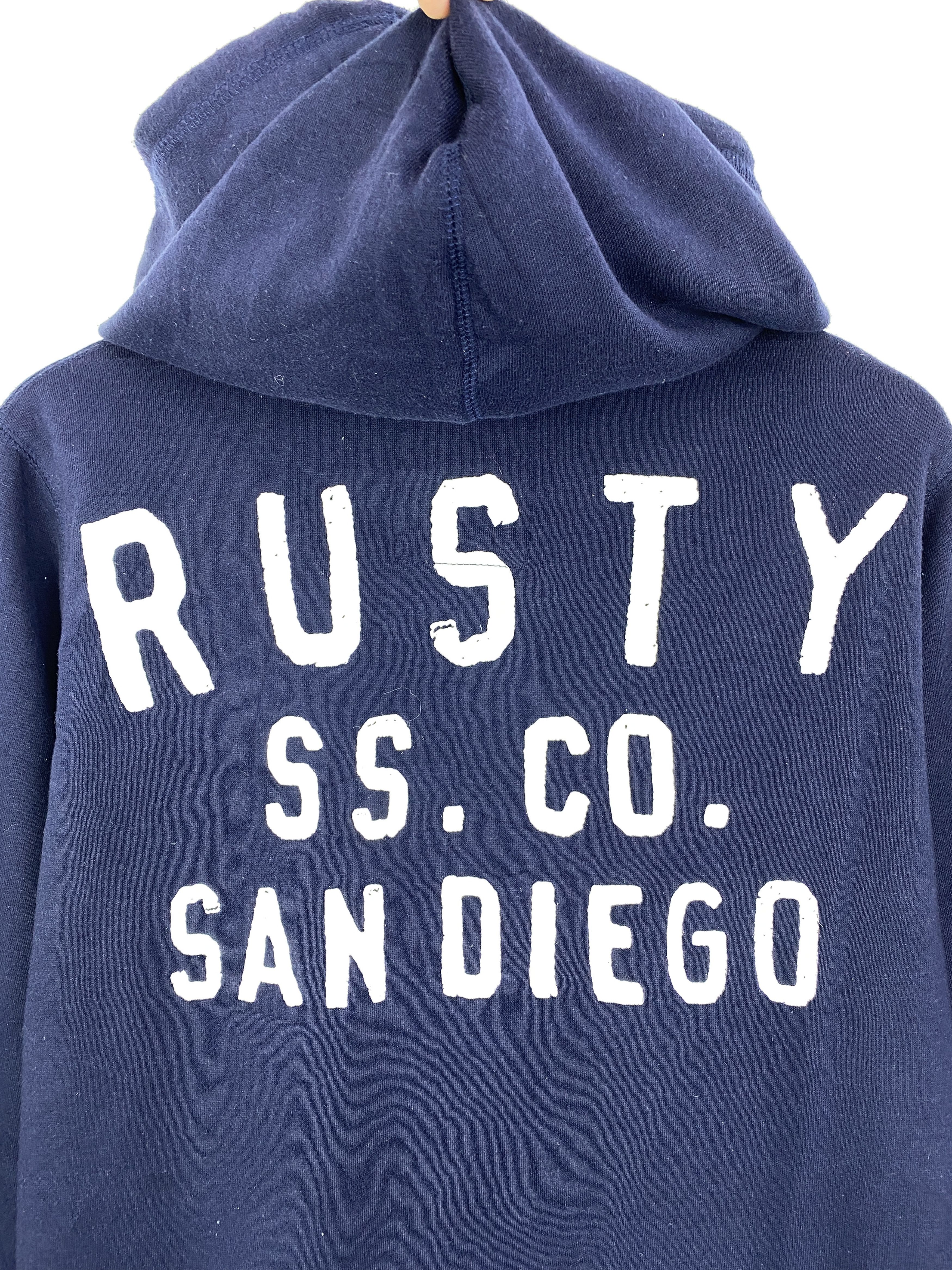 Rusty Vintage Rusty SS.CO San Diego Zip Up Hoodie SH0194 Size US M / EU 48-50 / 2 - 5 Thumbnail