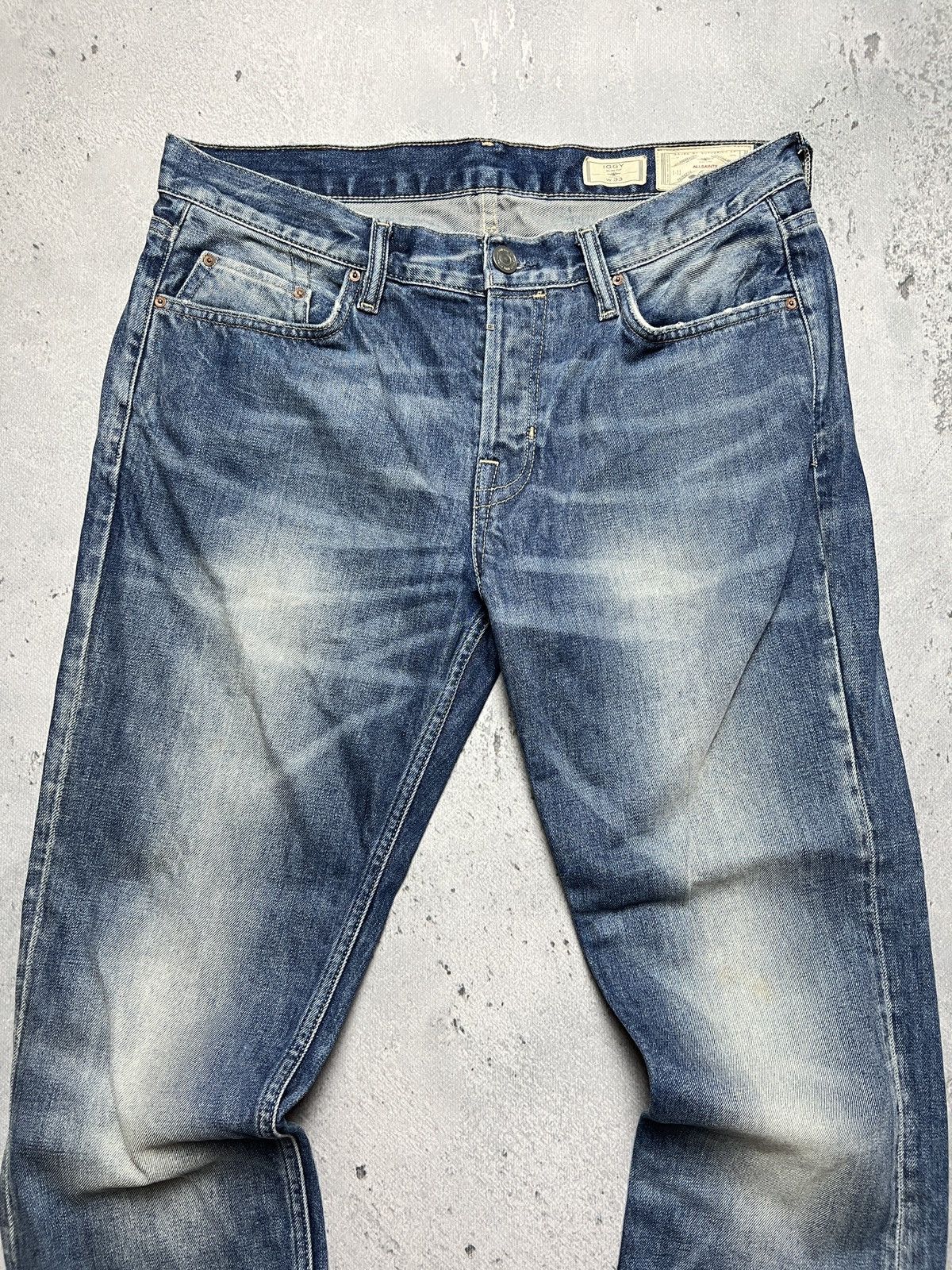 Allsaints Mens AllSaints Jeans Denim Pants ES IGGY y2k luxury W33 Rare Size US 34 / EU 50 - 3 Thumbnail