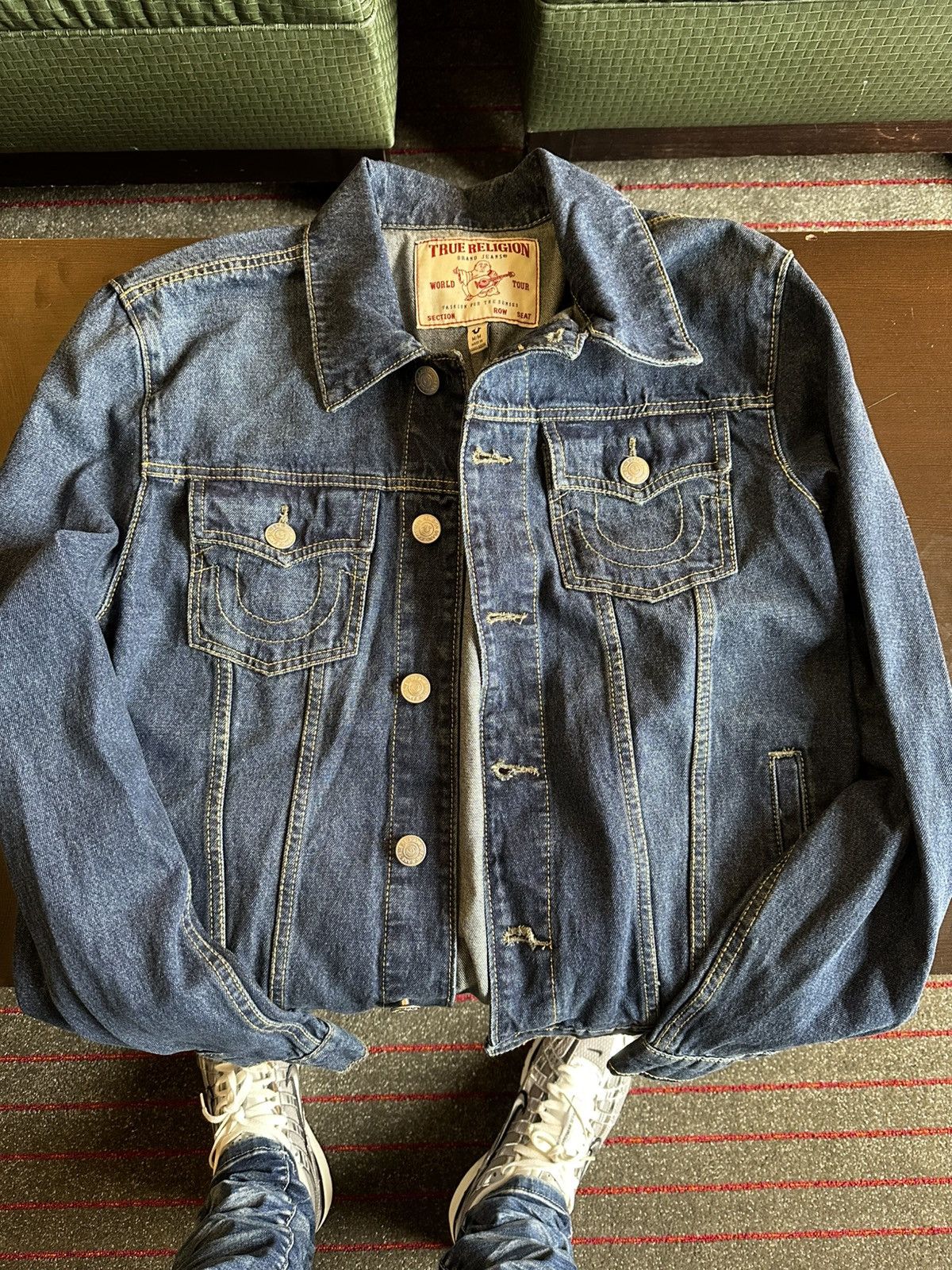 True religion New jean jacket with tags