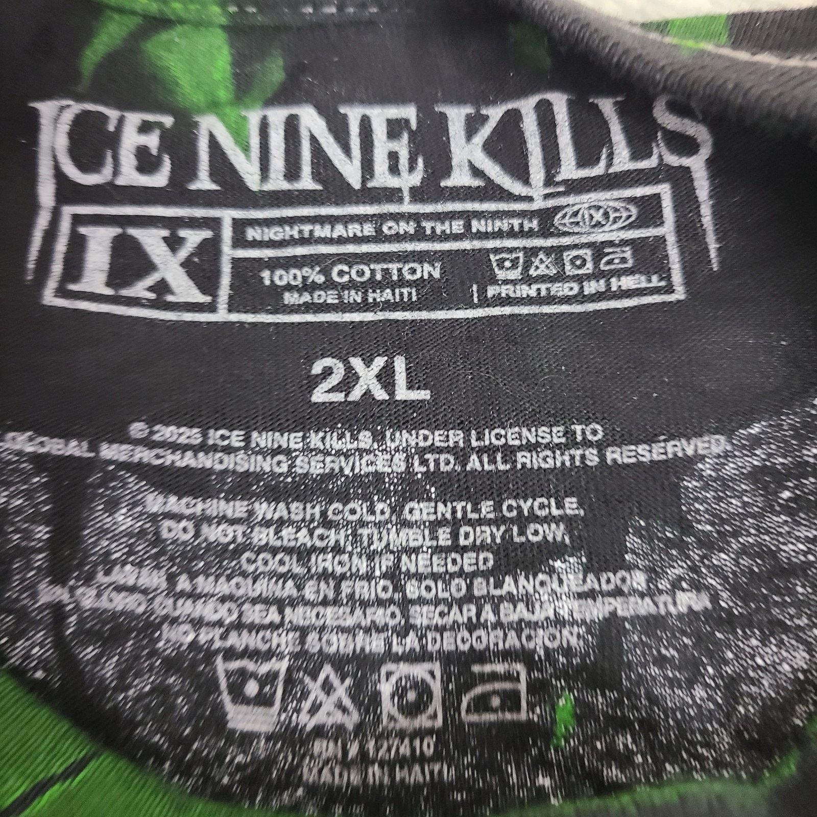 MCM Ice Nine Kills INK Short Sleeve T Shirt Size 2XL Anime Size US XXL / EU 58 / 5 - 3 Thumbnail