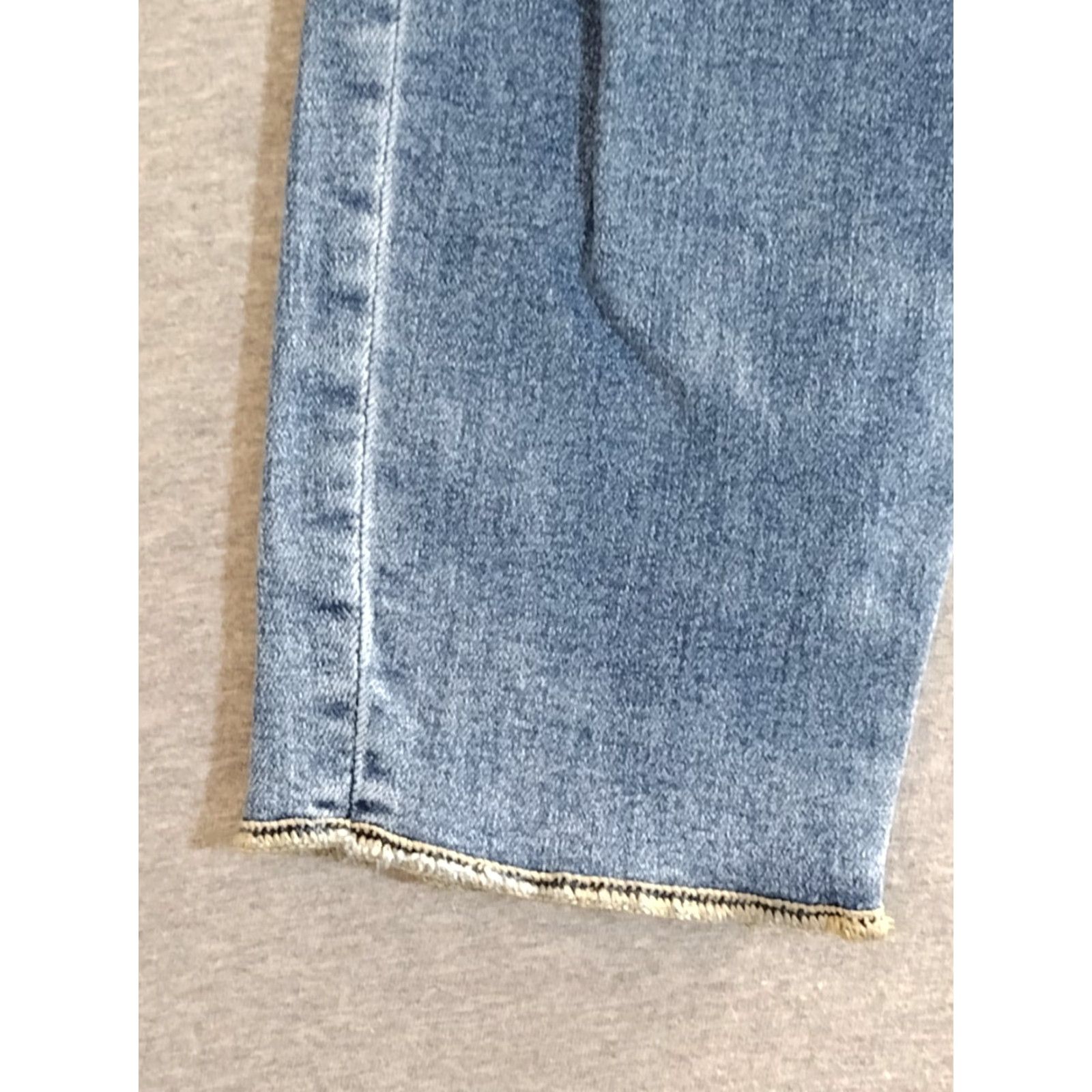 Denime Unbranded Jeans Cropped Blue 30x38 Denim Distressed? (adjusted) Size US 30 / EU 46 - 7 Thumbnail