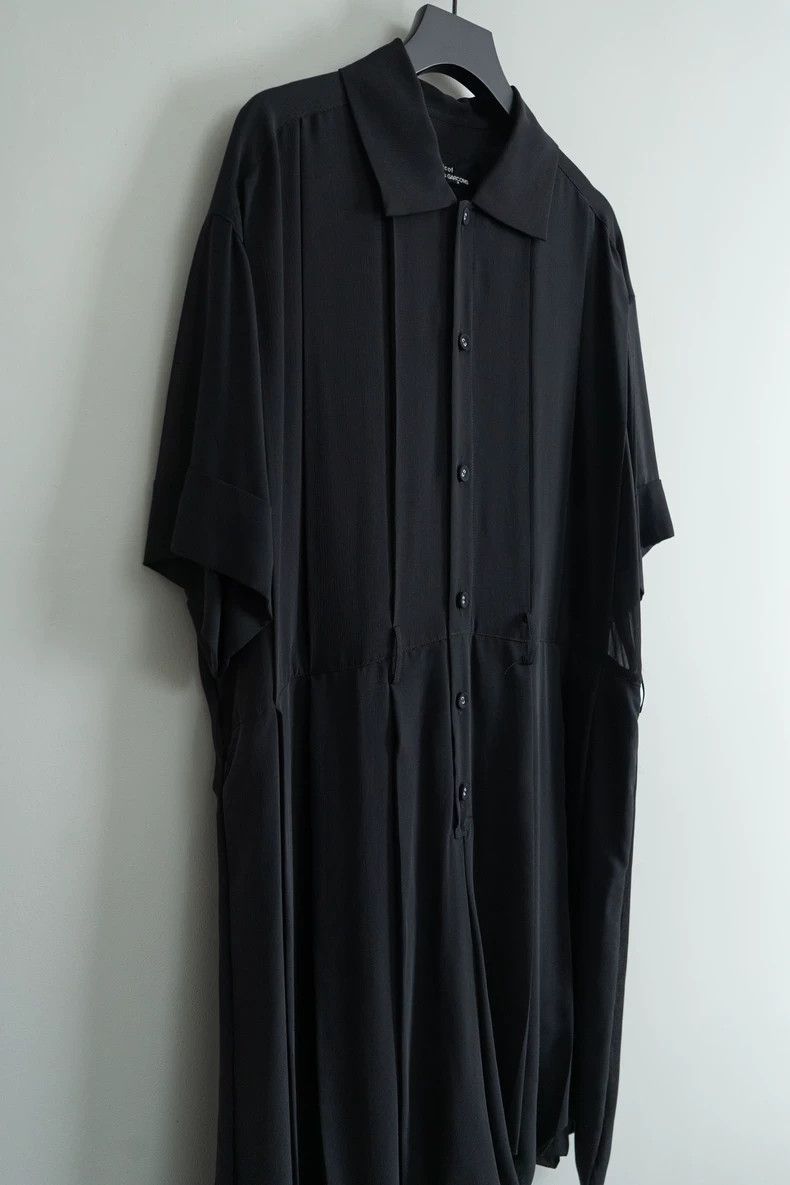 Comme des Garcons Comme des Garcons Black pleated single-breasted cropped sl Size S / US 4 / IT 40 - 1 Thumbnail