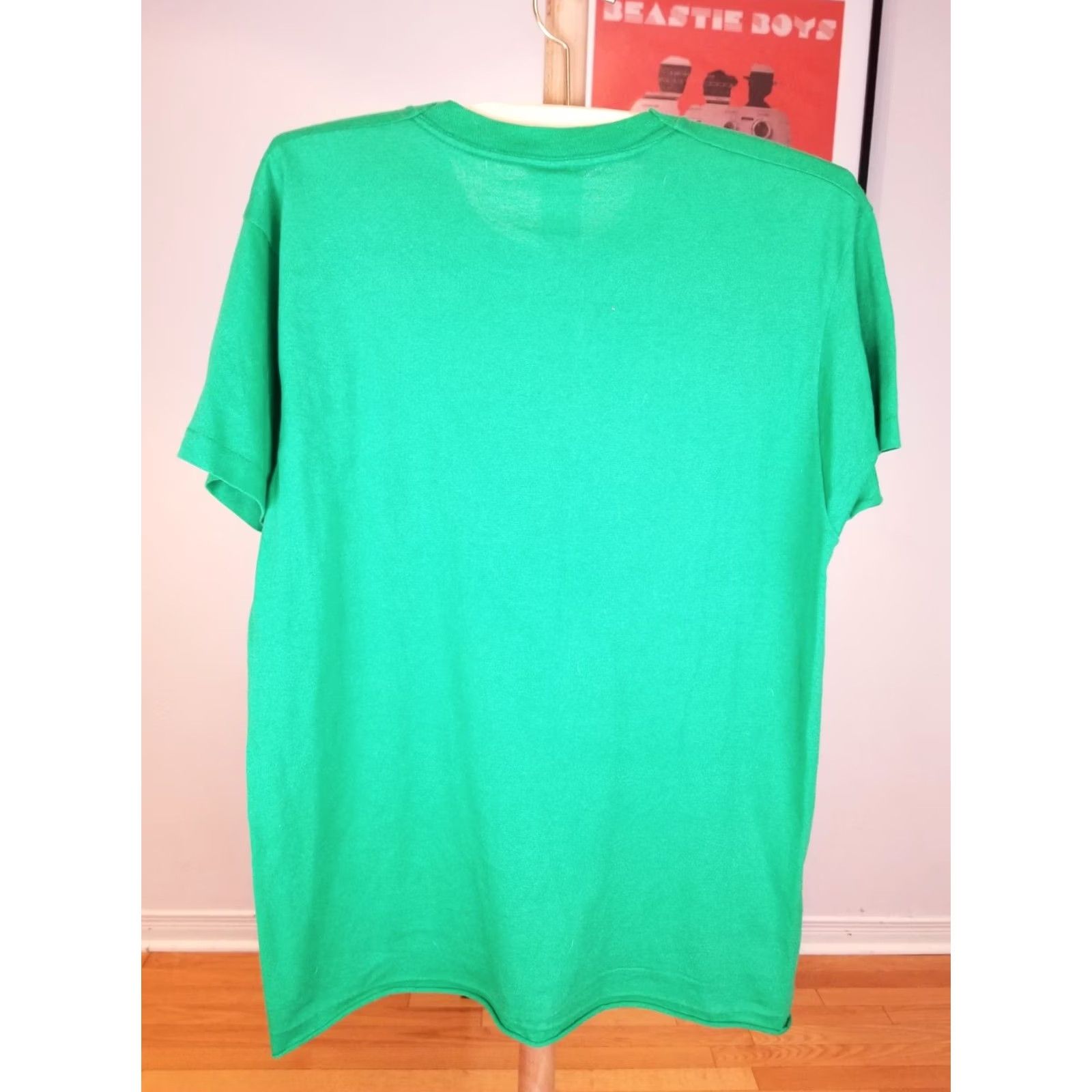 Vintage VINTAGE SCREEN STAR Shirt Mens XL Green PATRICK DAY IRISH SINGLE STITCH Size US XL / EU 56 / 4 - 7 Thumbnail