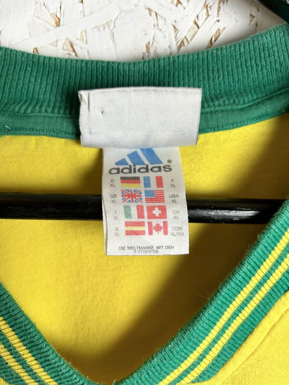 Other 90s Vintage Adidas FC Nantes Football Soccer T-Shirt Yellow Size US XL / EU 56 / 4 - 9 Thumbnail