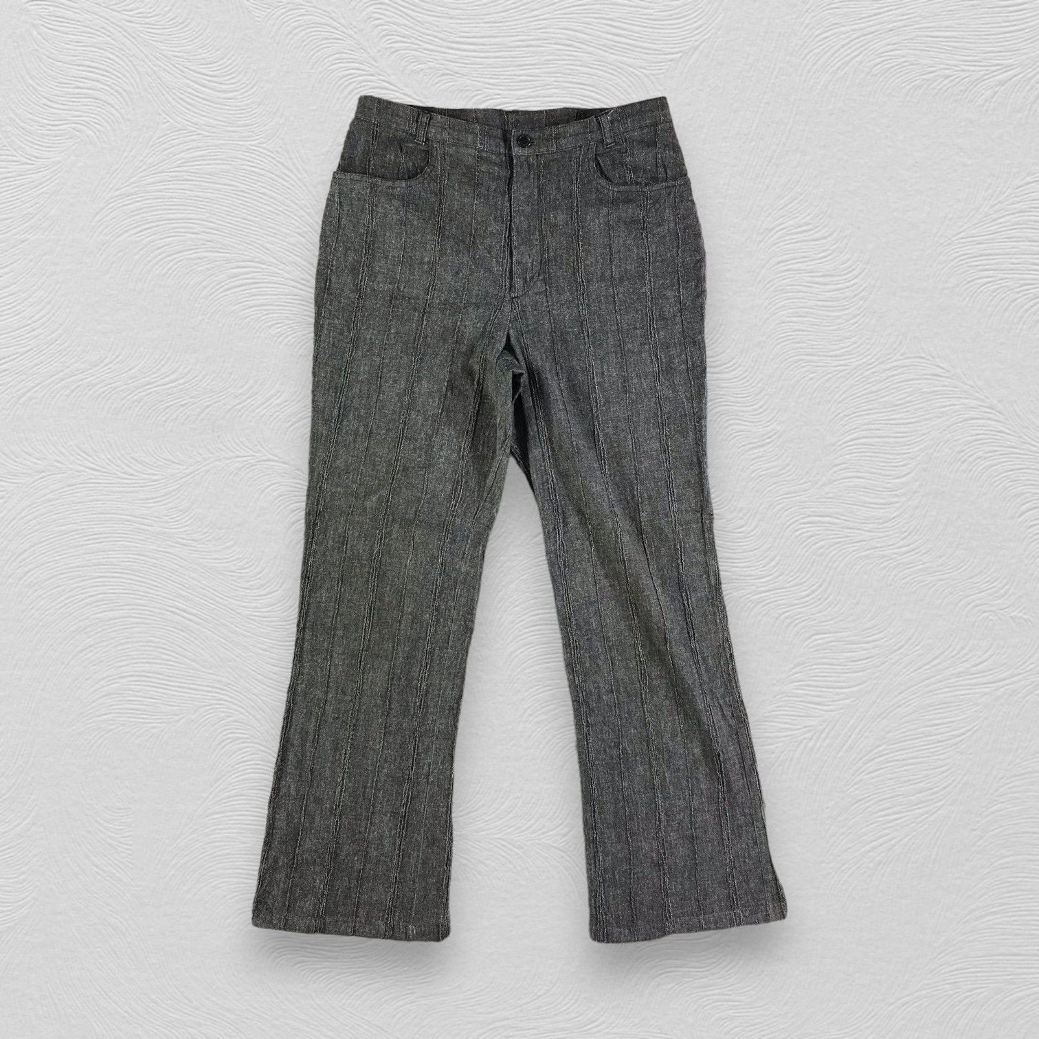 Vintage Japanese Brand Hikory Flared Pants KJ2009