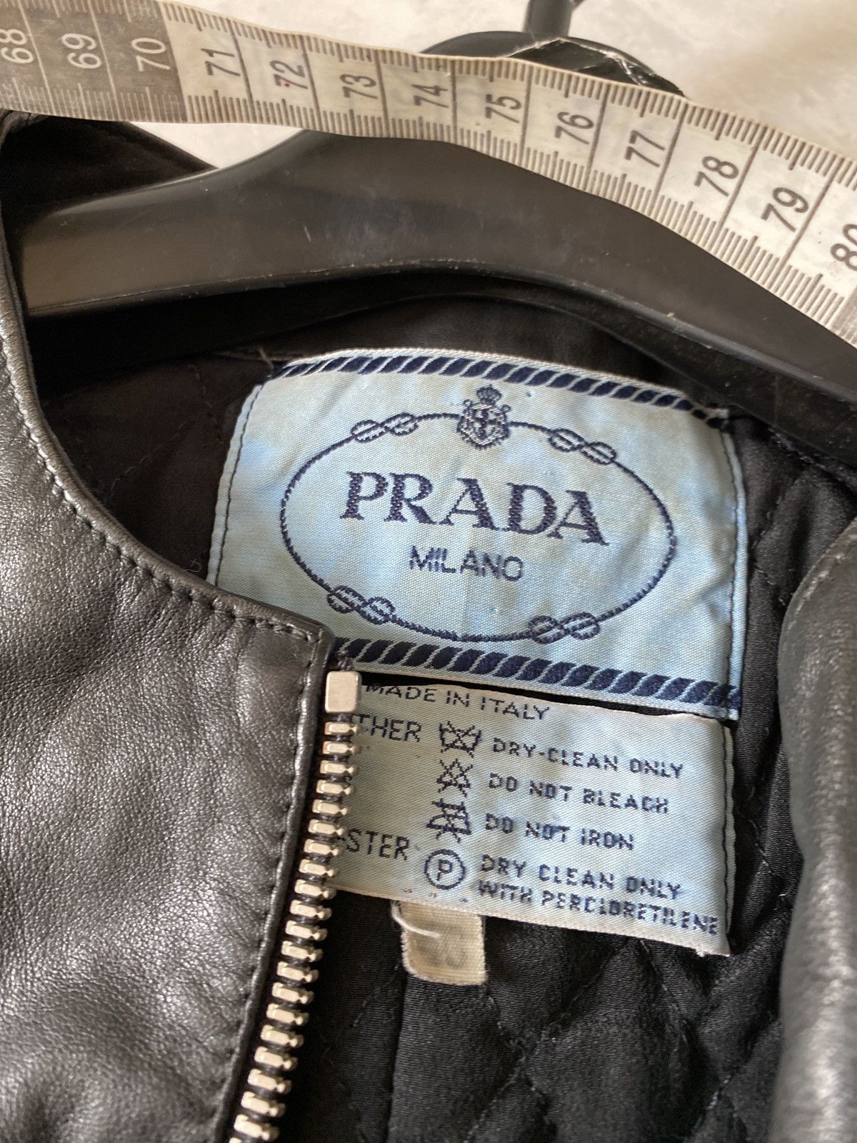 Prada prada hybrid knit leather jacket Size S / US 4 / IT 40 - 4 Thumbnail