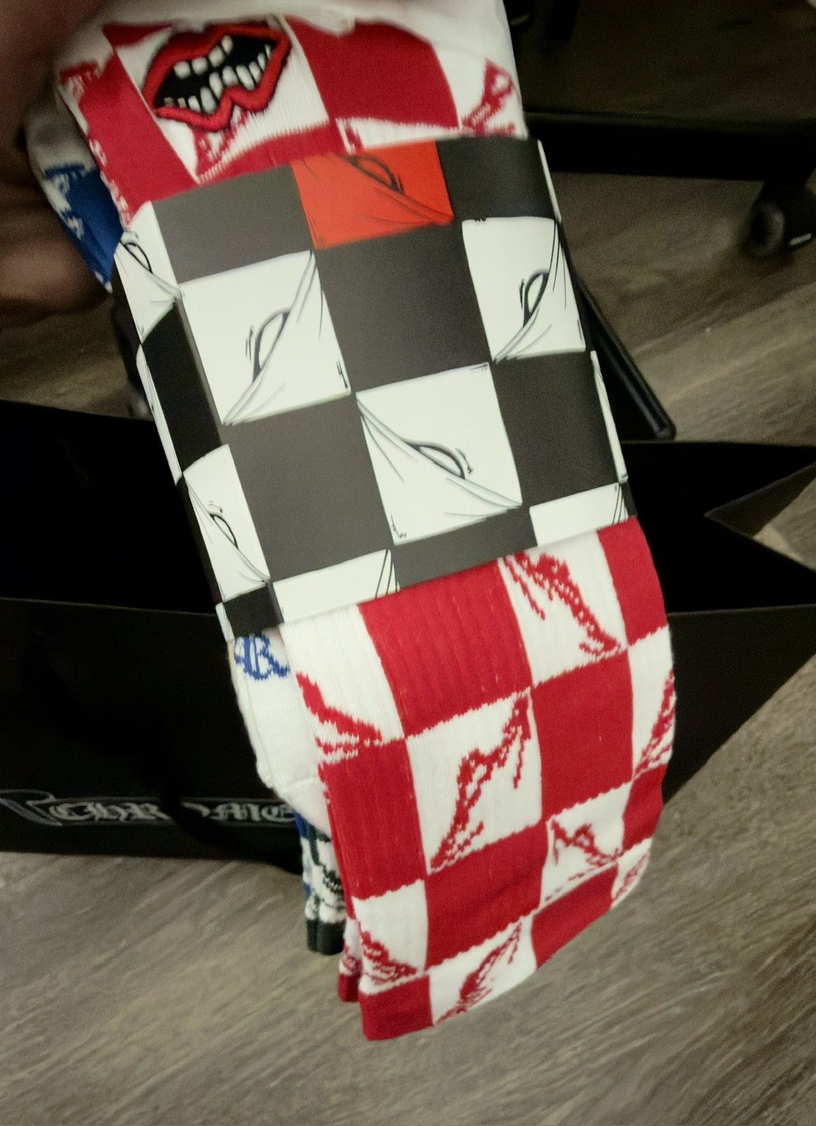 Chrome Hearts Chrome Hearts Matty Boy Chomper Socks 3PCS Brand New Size ONE SIZE - 7 Thumbnail