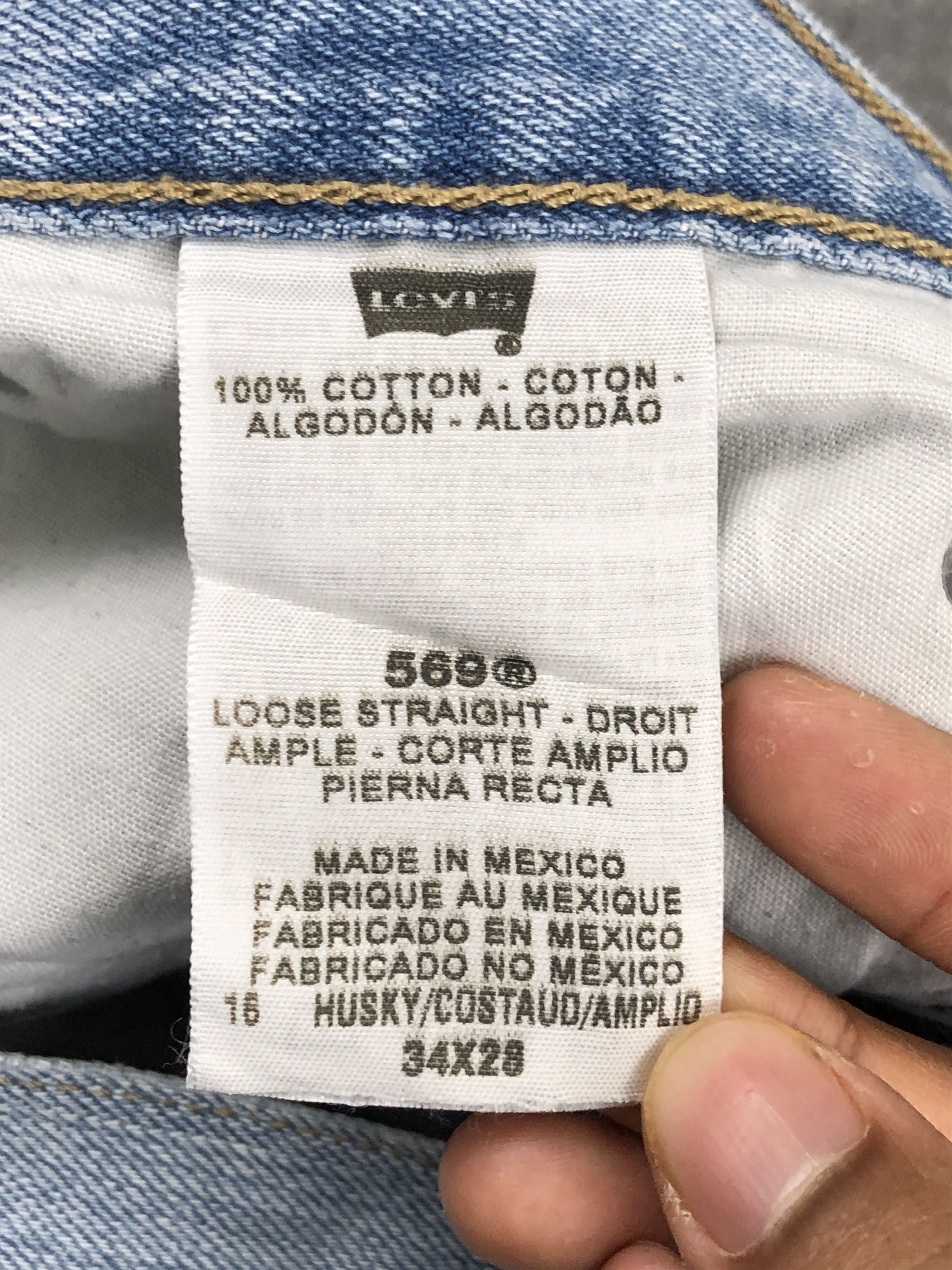 Levi's × Vintage Vintage Levis 569 Light Washed Jeans DP2365 Size US 34 / EU 50 - 7 Thumbnail