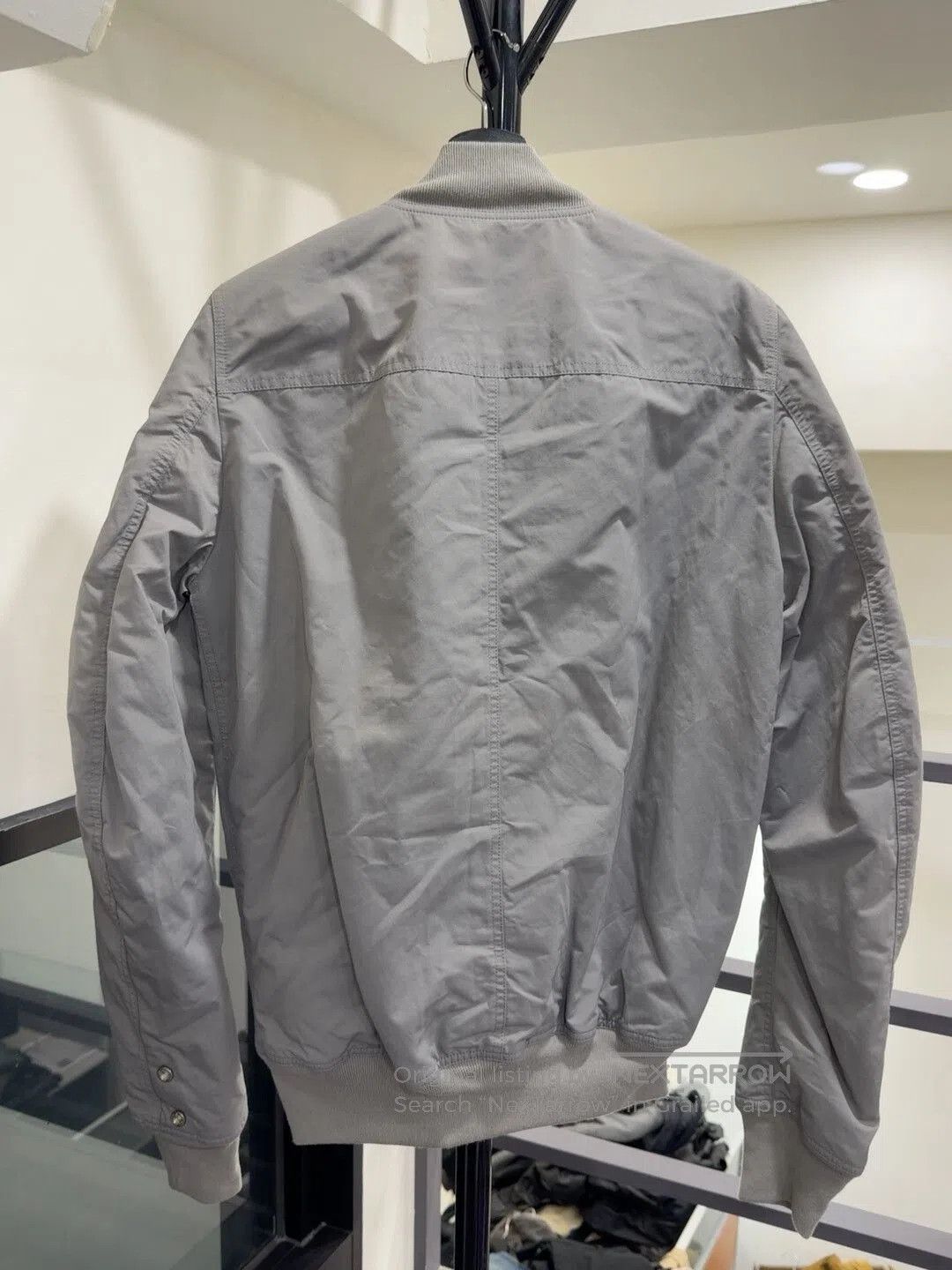 Rick Owens Drkshdw Rick Owens DRKSHDW Gray MA-1 Jacket. Size US S / EU 44-46 / 1 - 2 Thumbnail
