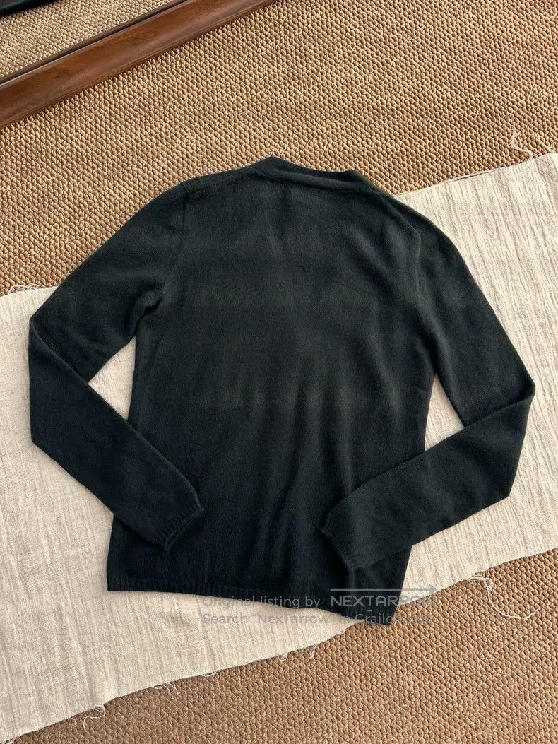 Hermes Hermes Cashmere slim fit long sleeve knit cardigan, dark g Size XS / US 0-2 / IT 36-38 - 6 Thumbnail