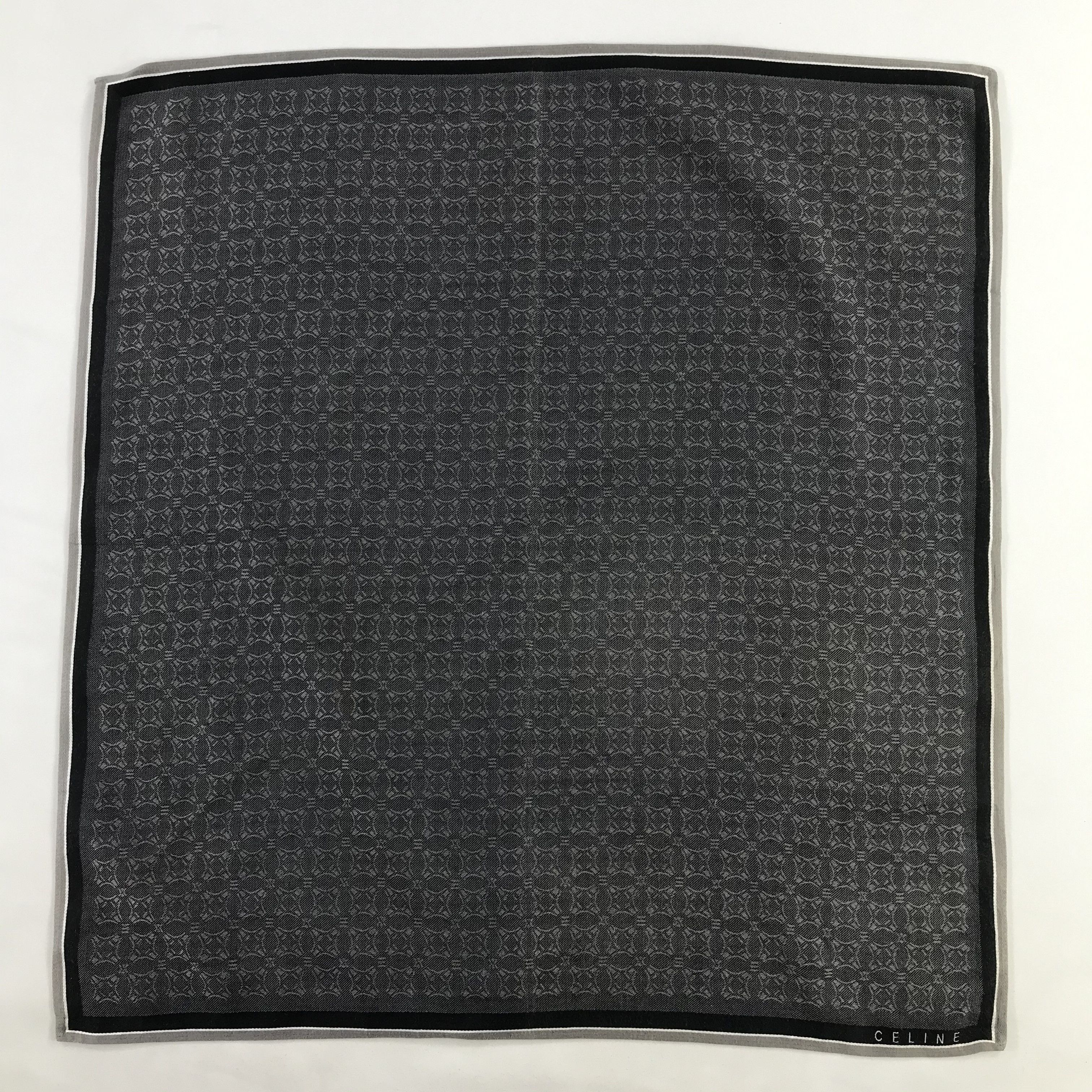Celine × Vintage Celine Bandana / Handkerchief / Neckerchief - S1068 Size ONE SIZE - 1 Thumbnail