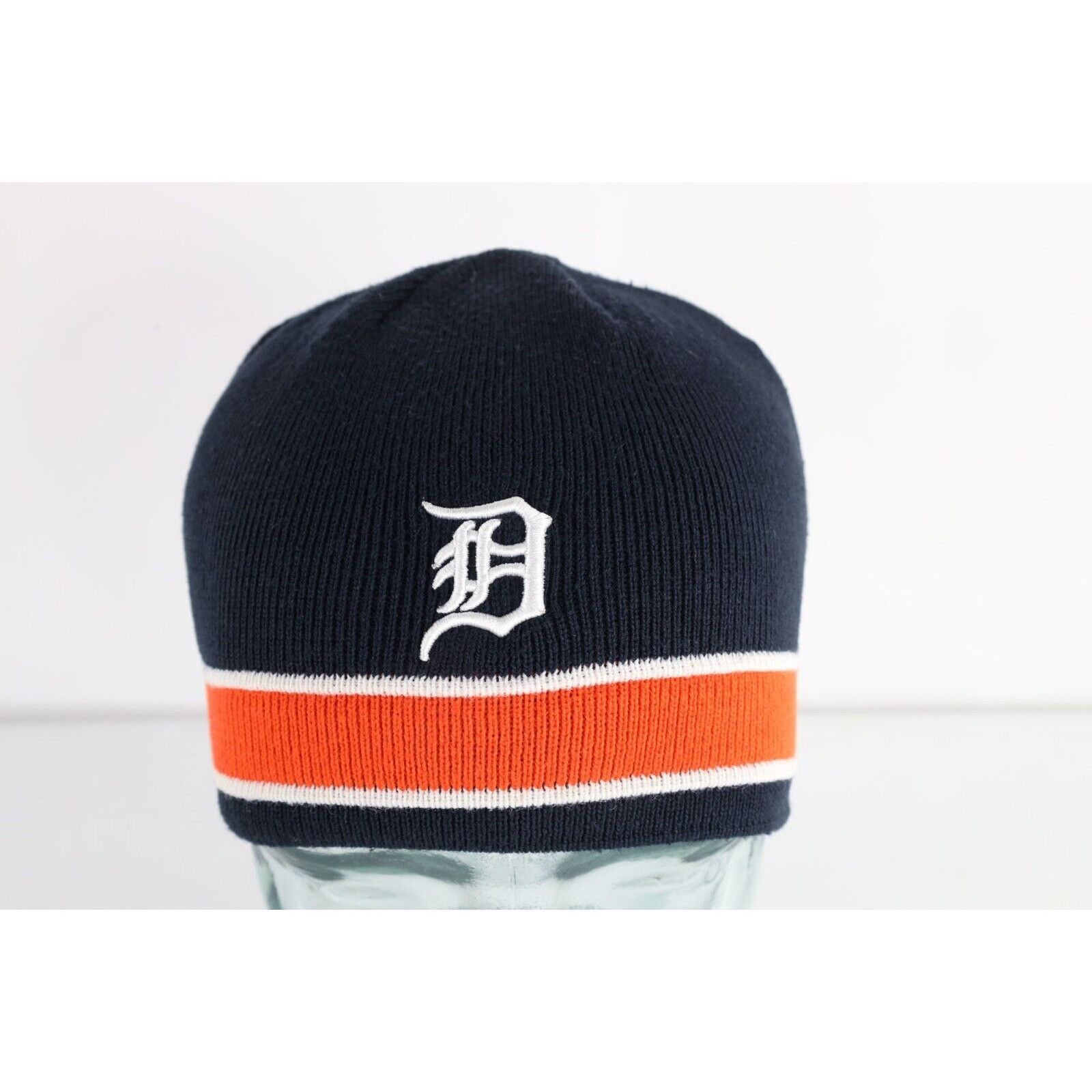 Vintage Vintage Detroit Tigers Old English D Baseball Winter Beanie Size ONE SIZE - 1 Thumbnail