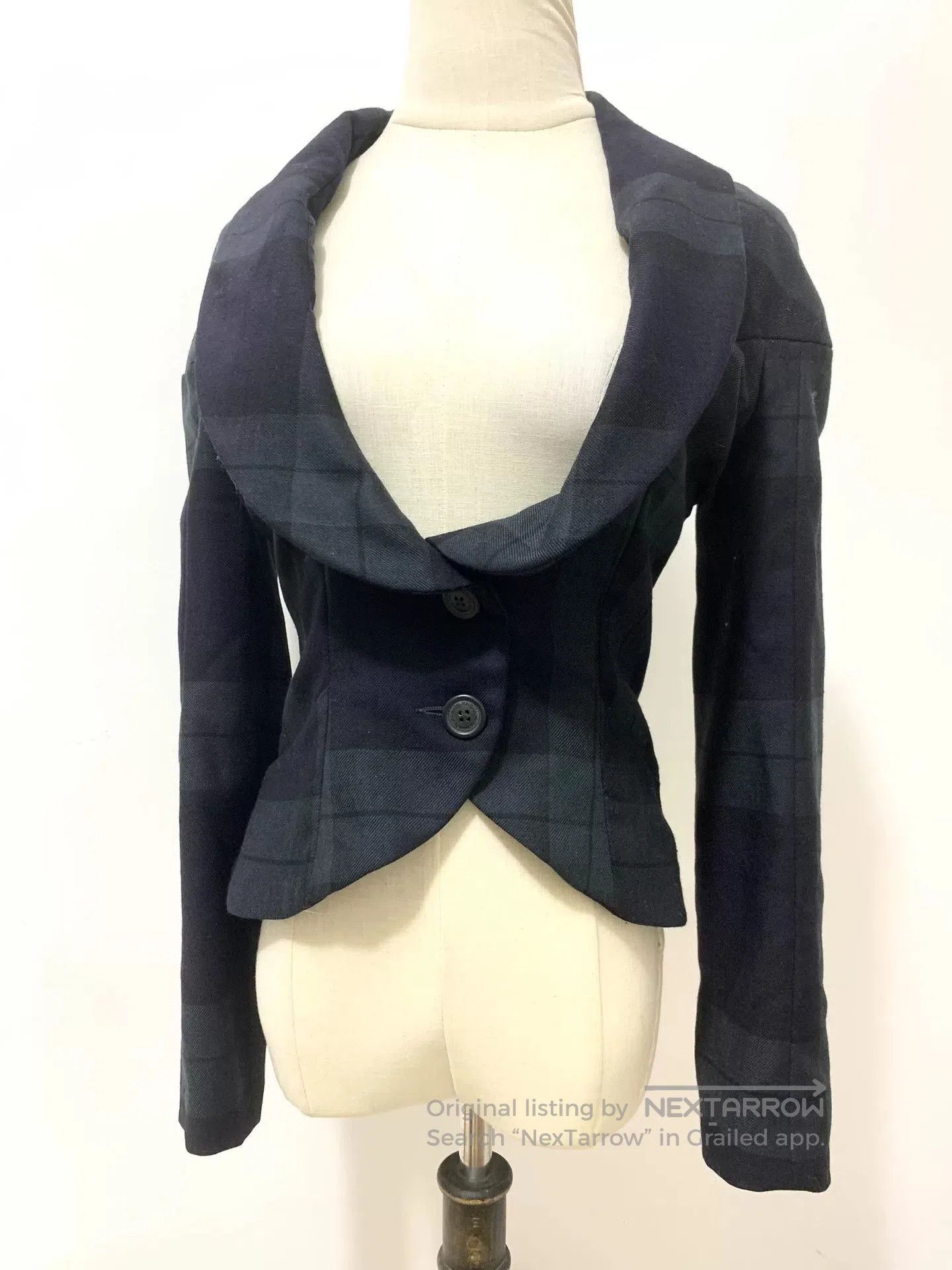 Vivienne Westwood vivienne westwood green check blazer jacket. Size L / US 10 / IT 46 - 3 Thumbnail