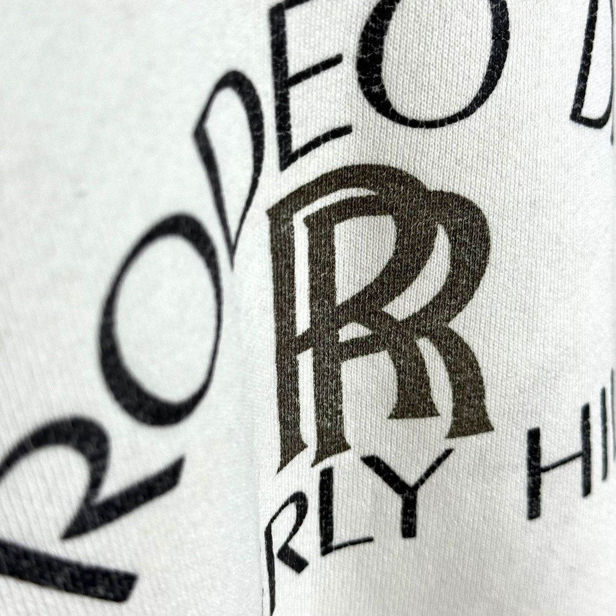 Vintage 1980s Vtg Roll Royce Rodeo Dr., Beverly Hills Sweatshirt Size US L / EU 52-54 / 3 - 3 Thumbnail