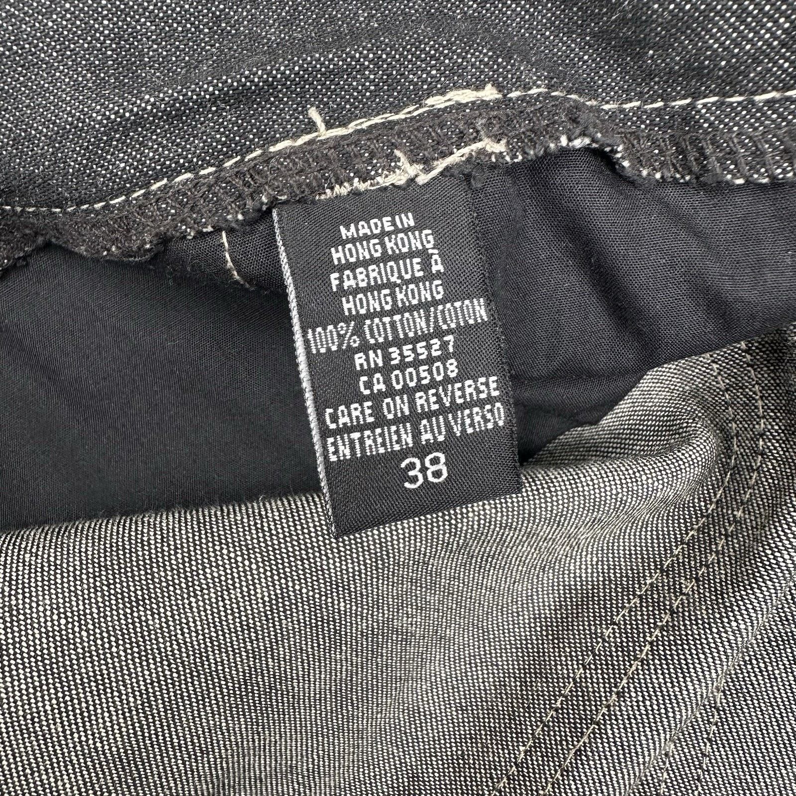 Marithe + Francois Girbaud × Vintage Vintage Marithe Francois Girbaud Black Denim Cargo Pants Size US 38 / EU 54 - 7 Thumbnail