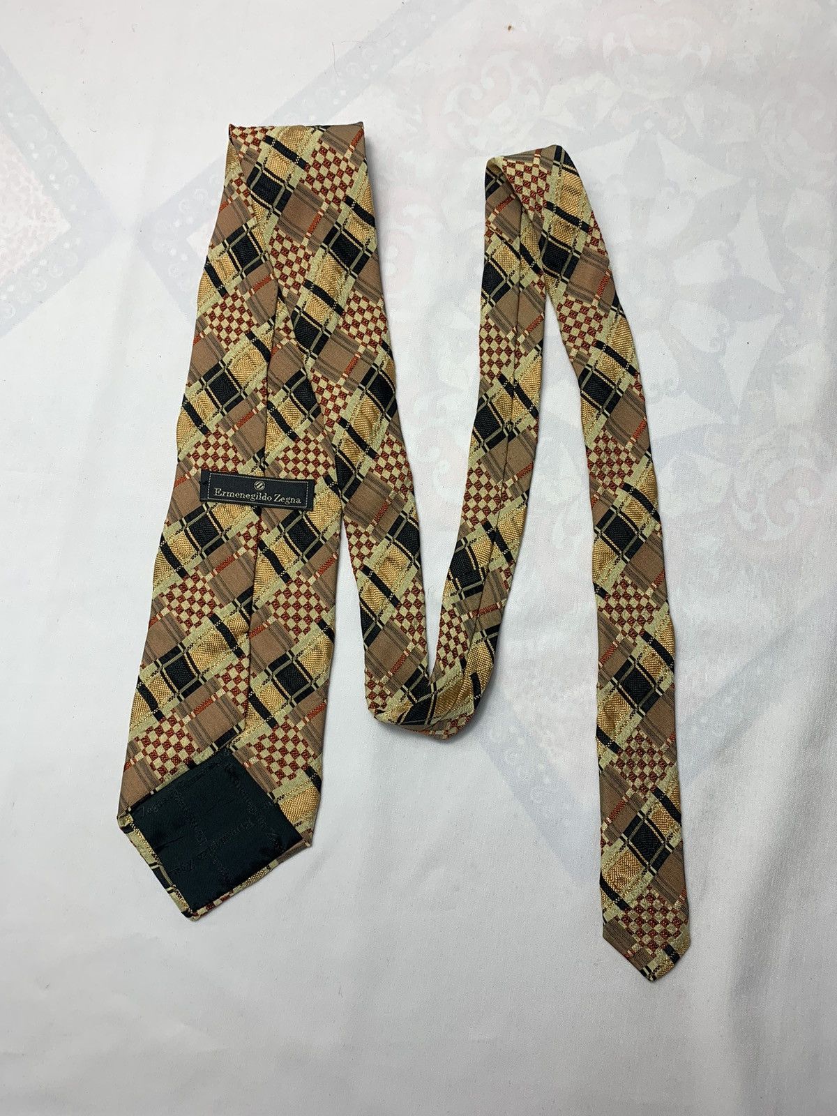 Ermenegildo Zegna Ermenegildo Zegna Silk Necktie / Neckwear / Accessories Size ONE SIZE - 4 Thumbnail