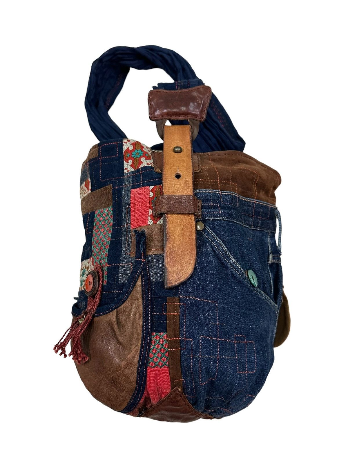 Handmade RARE HANDMADE PATCHWORK SHOULDER/CROSSBODY BAG Size ONE SIZE - 3 Thumbnail
