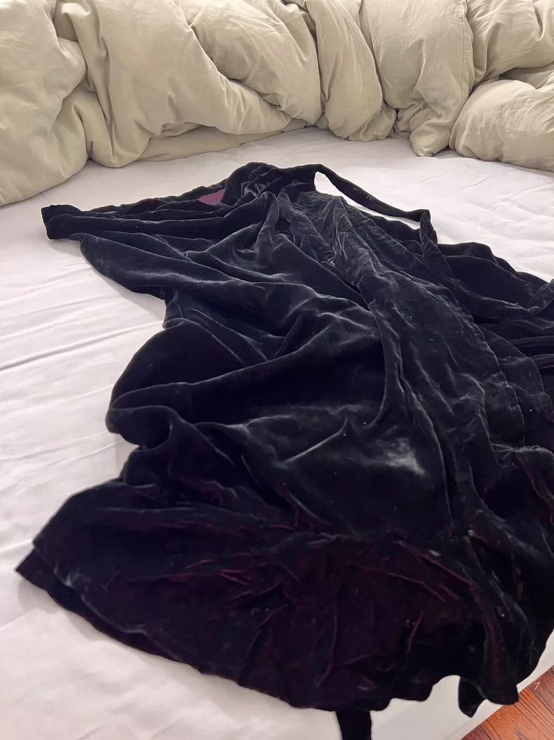 Comme des Garcons Comme Des Garcons Velvet wrap skirt 2505-Nextarrow Size M / US 6-8 / IT 42-44 - 6 Thumbnail