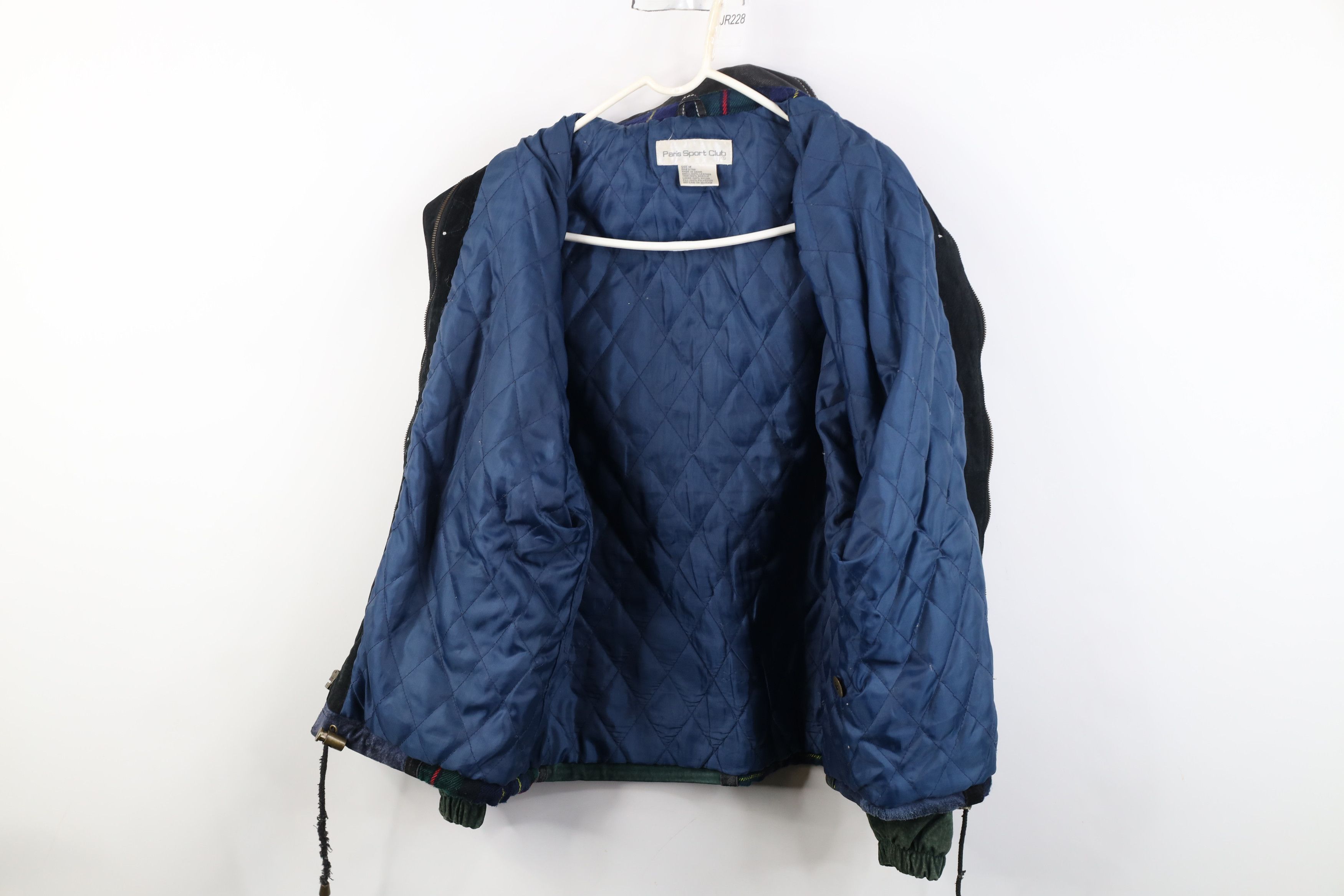 Vintage Vintage 90s Streetwear Wool Patchwork Toggle Button Jacket Size M / US 6-8 / IT 42-44 - 11 Thumbnail