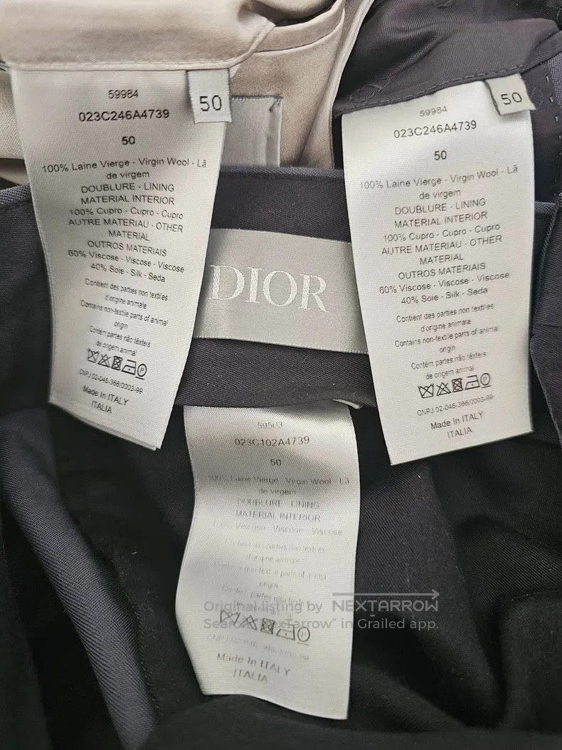 Dior Dior Men's Show Ribbon Suit Set. Size US L / EU 52-54 / 3 - 5 Thumbnail