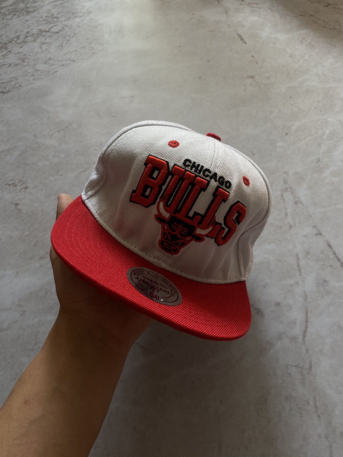 Mitchell & Ness × NBA Vintage Chicago Bulls Cap Mitchell & Ness NBA Hat Y2k RARE Size ONE SIZE - 2 Thumbnail
