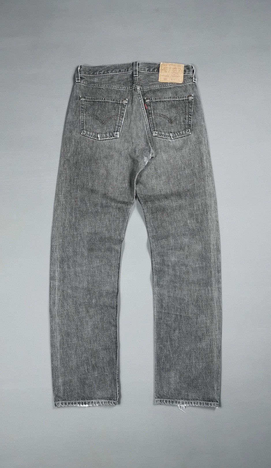 Levi's Vintage Levis 501 Black Denim Jeans Size US 29 - 4 Thumbnail
