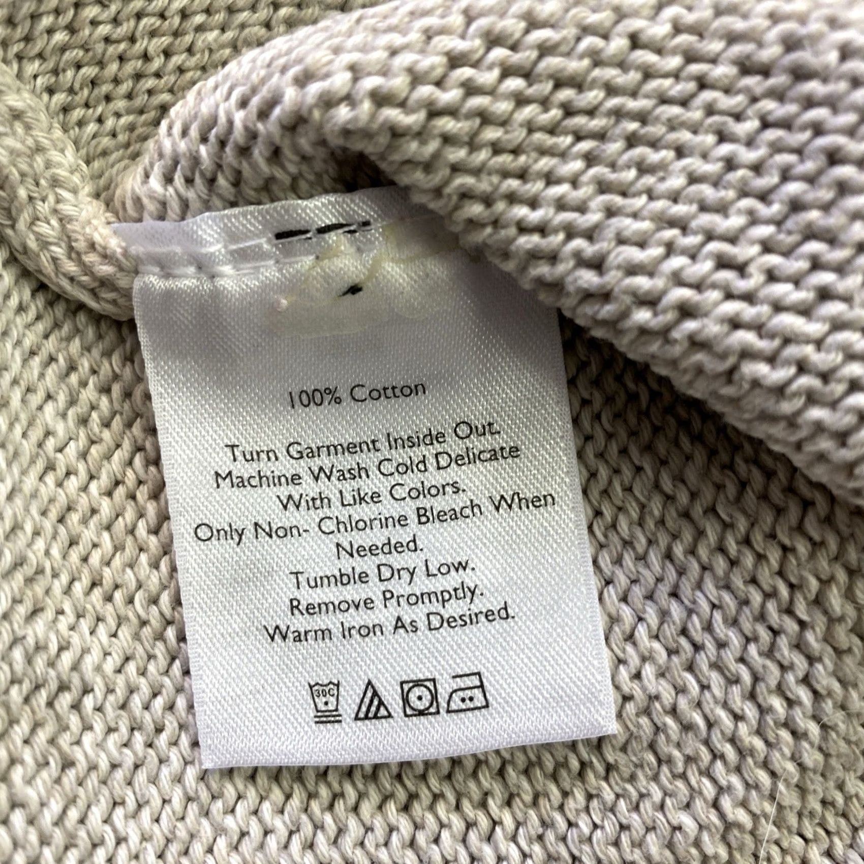 Eddie Bauer VINTAGE? No. Eddie Bauer Pullover Beige Heavyweight Cotton XL Tall Sweater Crew Neck Casual Men Knit Size US XL / EU 56 / 4 - 5 Thumbnail