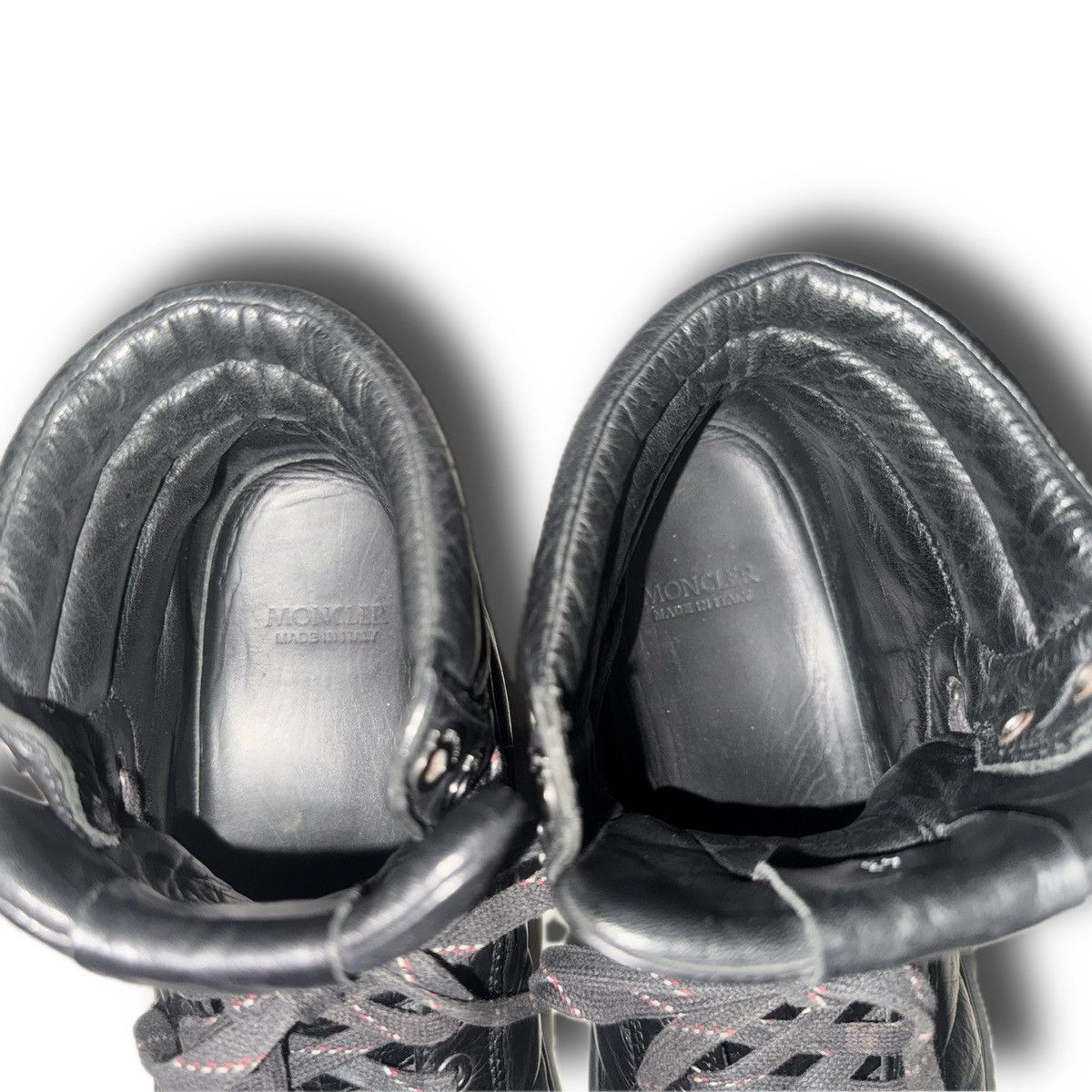 Moncler Moncler Leather Hi Tops Size US 10 / EU 43 - 6 Thumbnail