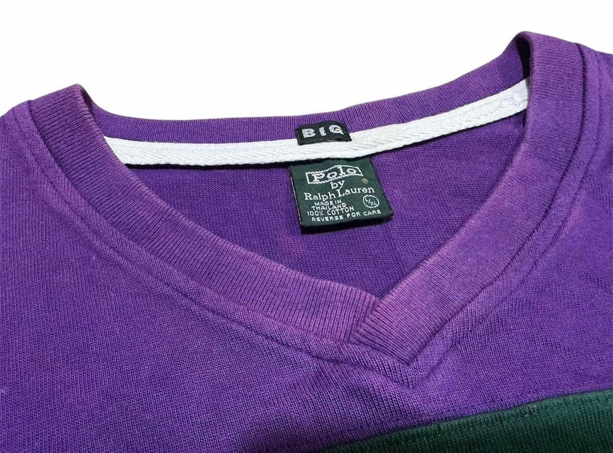 Polo Ralph Lauren 🔥Og 90s Vintage Polo Ralph Lauren Hockey Shirt USA Big Logo Size US XL / EU 56 / 4 - 4 Thumbnail
