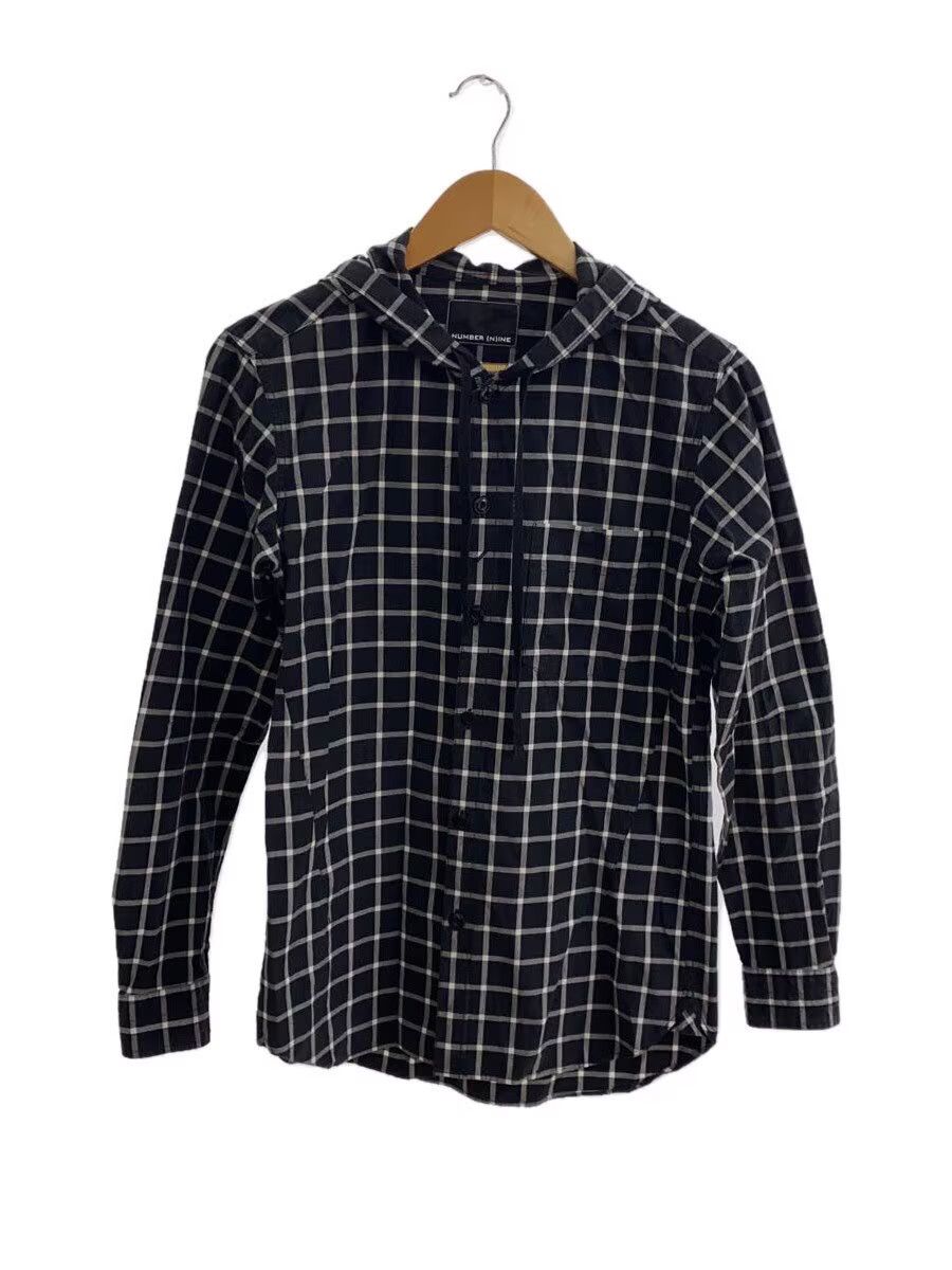Number (N)ine Archive Plaid Hooded Shirt Size US M / EU 48-50 / 2 - 1 Thumbnail