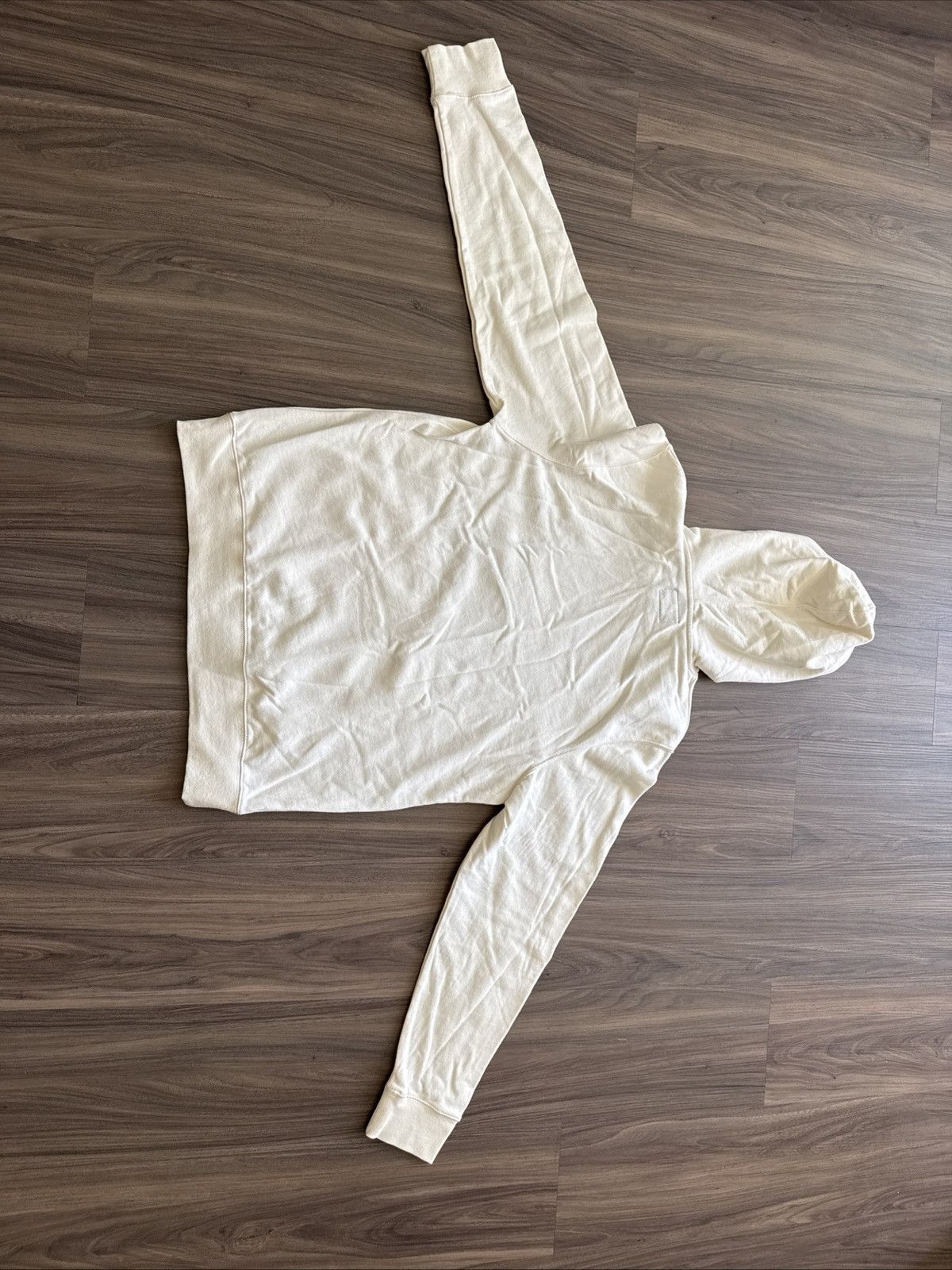 Stussy Stüssy French Terry Hoodie Beige Cream Pullover Size Small Size US S / EU 44-46 / 1 - 5 Thumbnail