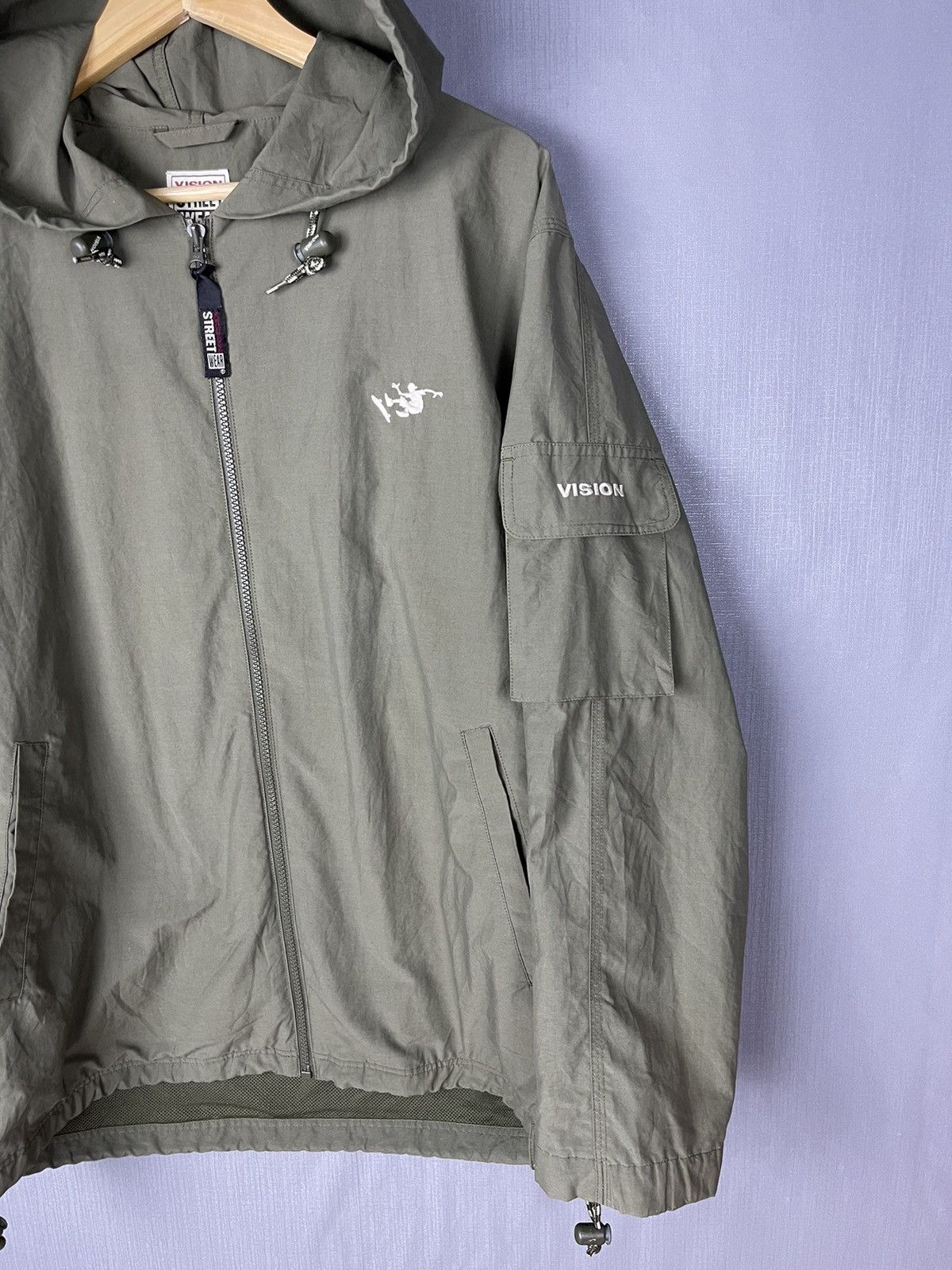 Vintage × Vision Streetwear Vintage Vision Streetwear Skate Hoodie Jacket Size US L / EU 52-54 / 3 - 4 Thumbnail