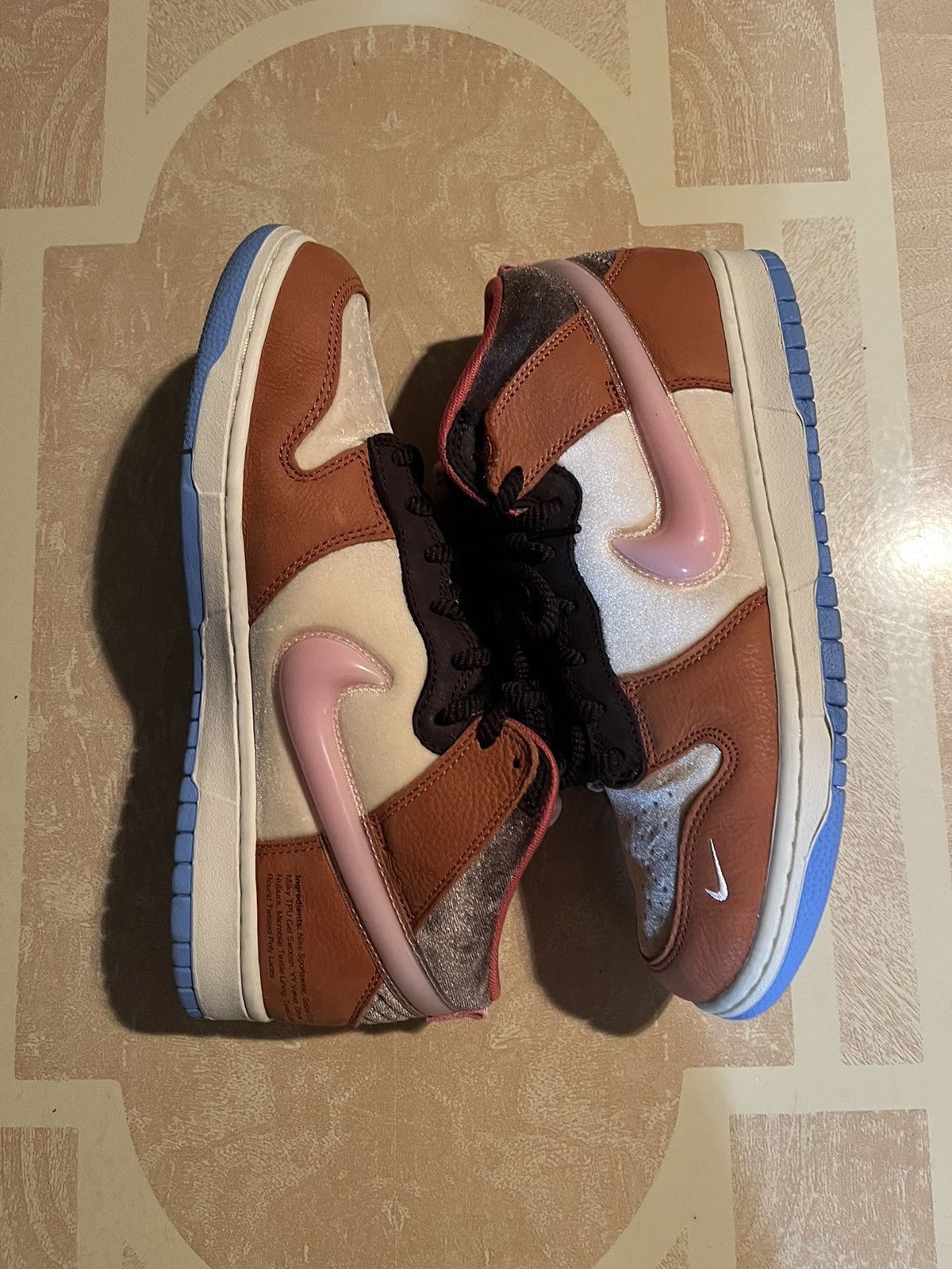 Nike × Social Status Nike Social Status Chocolate Milk Dunks Size US 9.5 / EU 42-43 - 2 Thumbnail