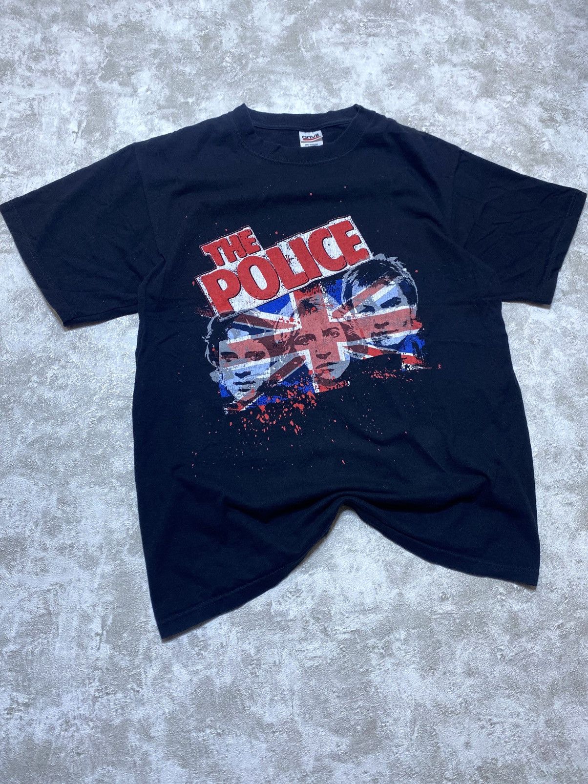 Vintage Vintage 2007 The Police Band T-Shirt Union Jack Graphic Tee Size US L / EU 52-54 / 3 - 2 Thumbnail