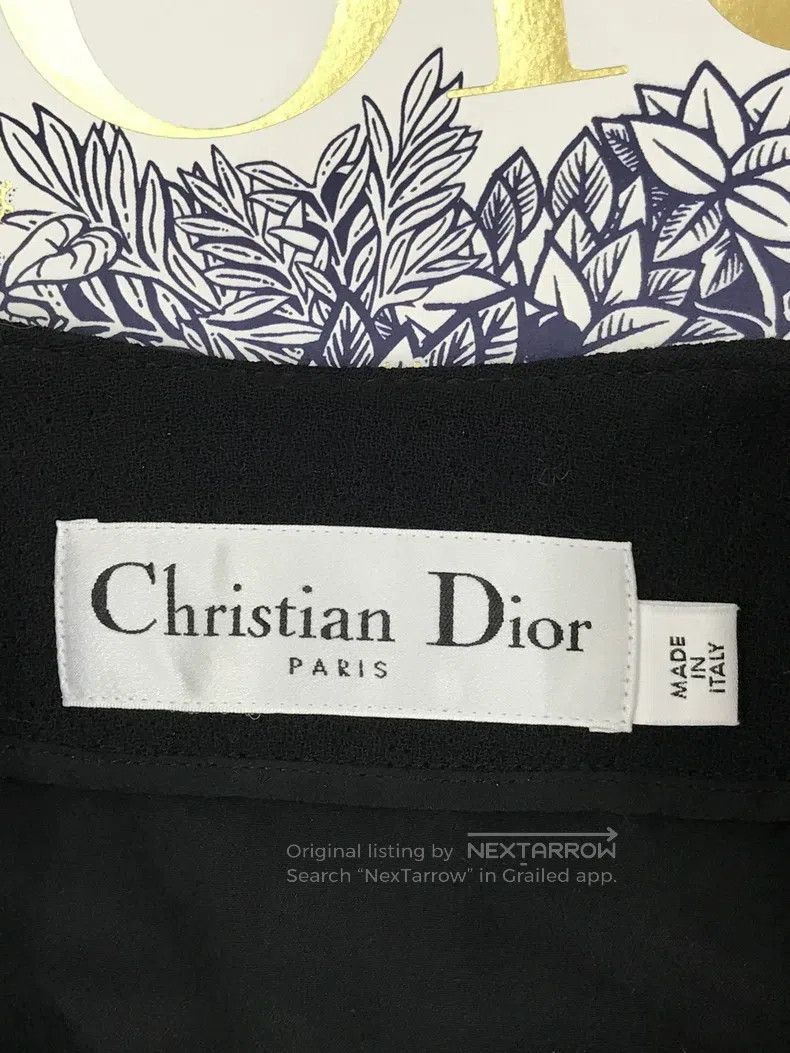 Dior Dior Black wool dress jacket Size XS / US 0-2 / IT 36-38 - 4 Thumbnail