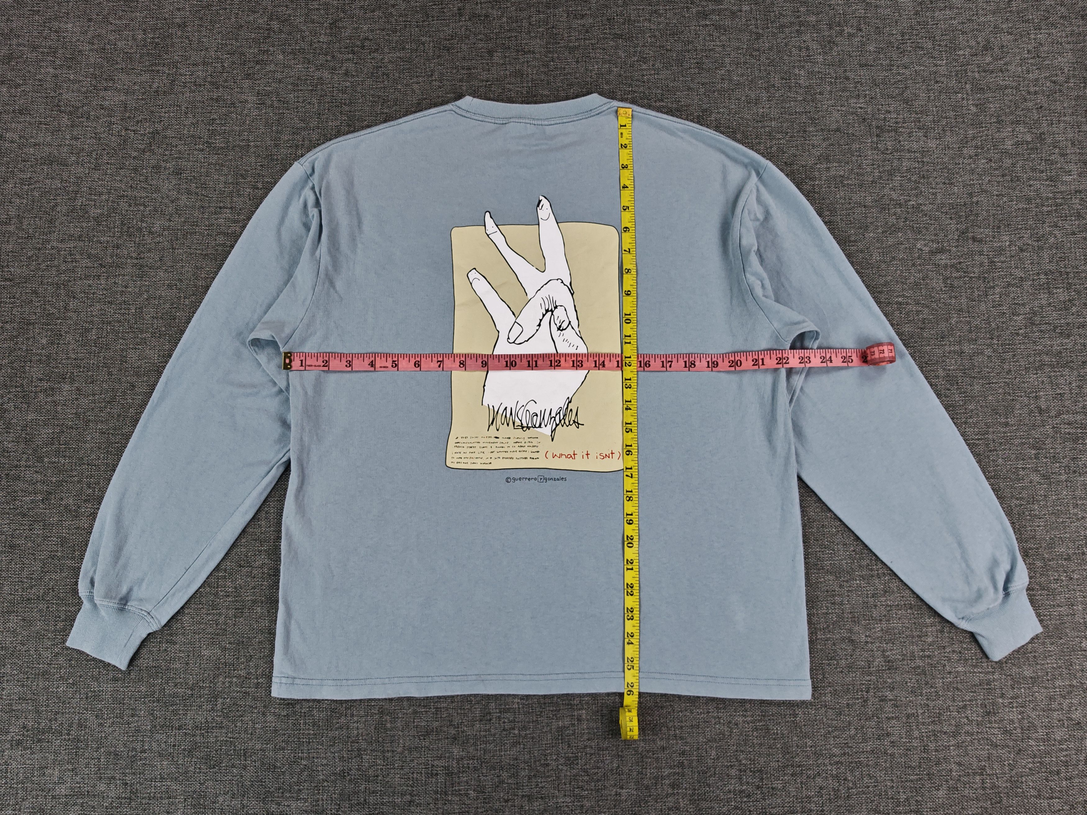 Other Mark Gonzalez Pop Art Graphic Long Sleeve Tee Size US M / EU 48-50 / 2 - 3 Thumbnail