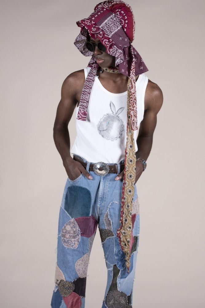 Kapital KAPITAL 14oz denim flare jeans hippie insane remake denim Size US 34 / EU 50 - 13 Thumbnail