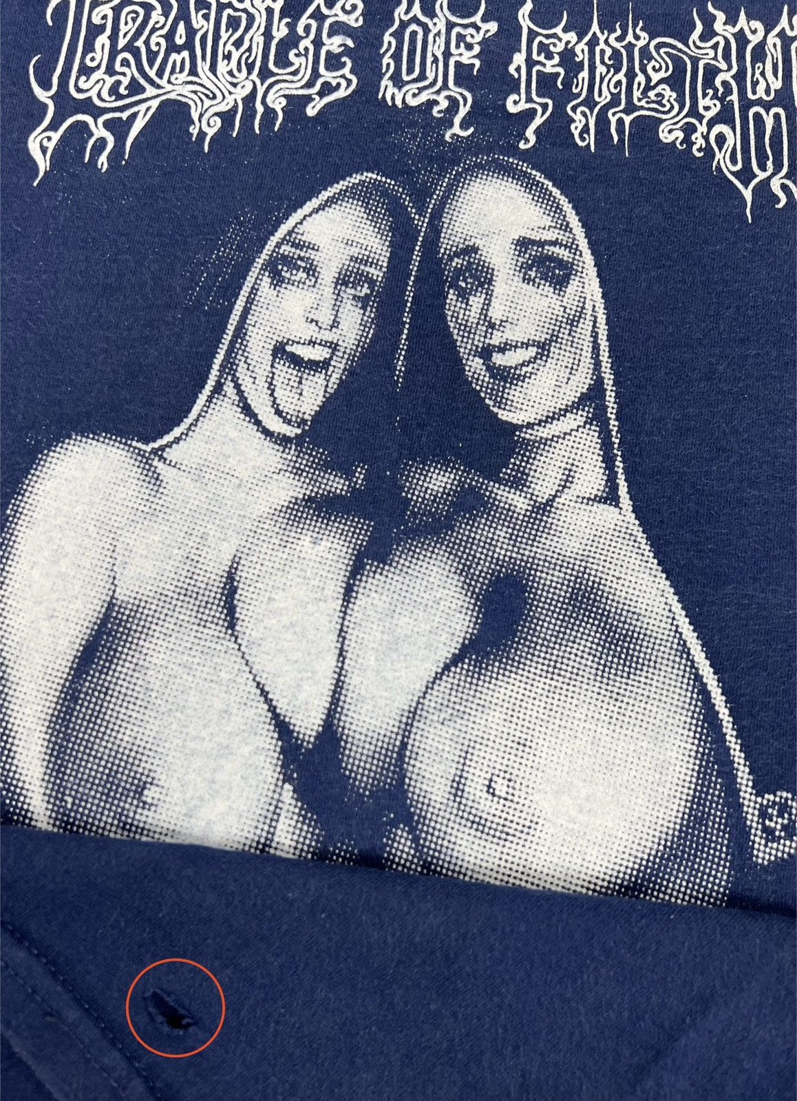 Band Tees Distressed Cradle Of Filth “vestal masturbation” Album Promo Size US S / EU 44-46 / 1 - 3 Thumbnail