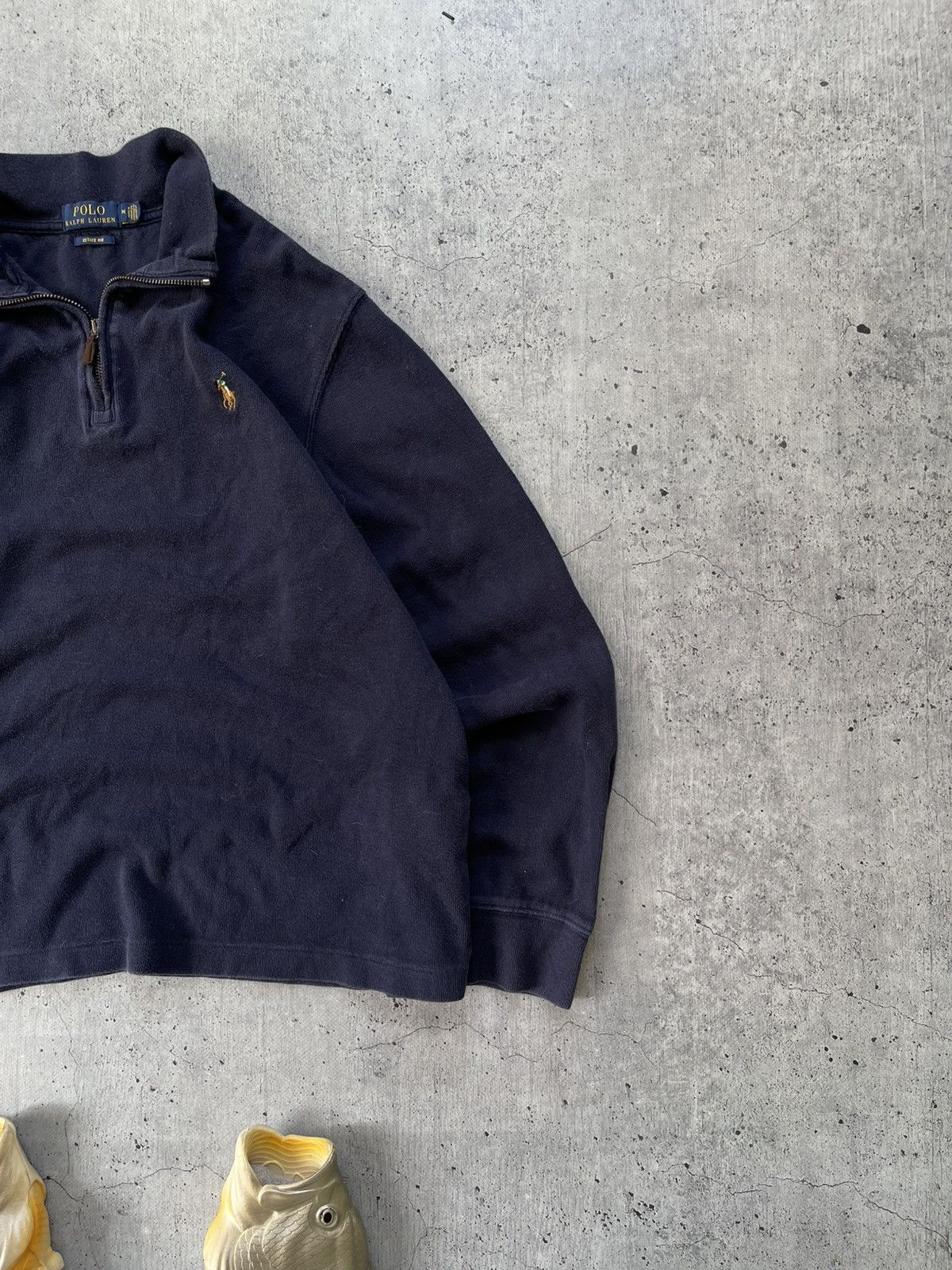 Polo Ralph Lauren Vintage Polo Ralph Lauren 1/3 zip up y2k sweatshirt Size US M / EU 48-50 / 2 - 3 Thumbnail