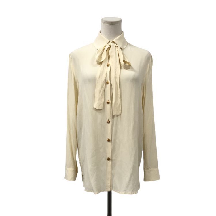 Gucci Gucci Pussy-Bow Silk Shirt Size 38 Size XS / US 0-2 / IT 36-38 - 1 Thumbnail